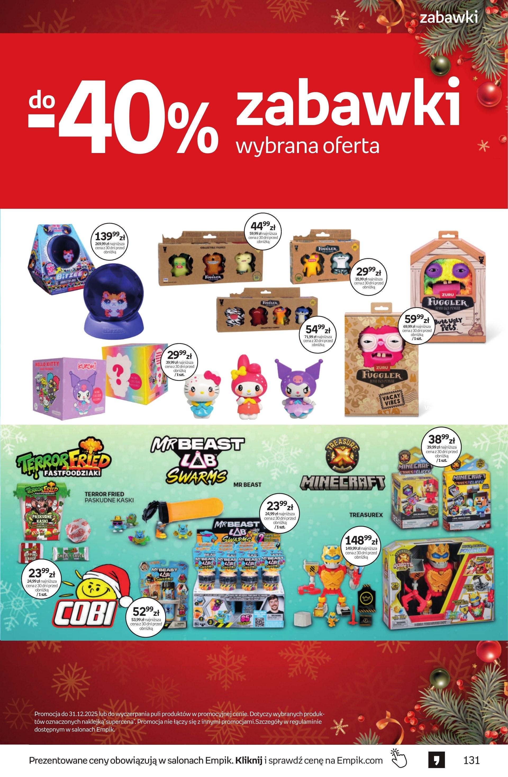 Gazetka promocyjna empik str. 131