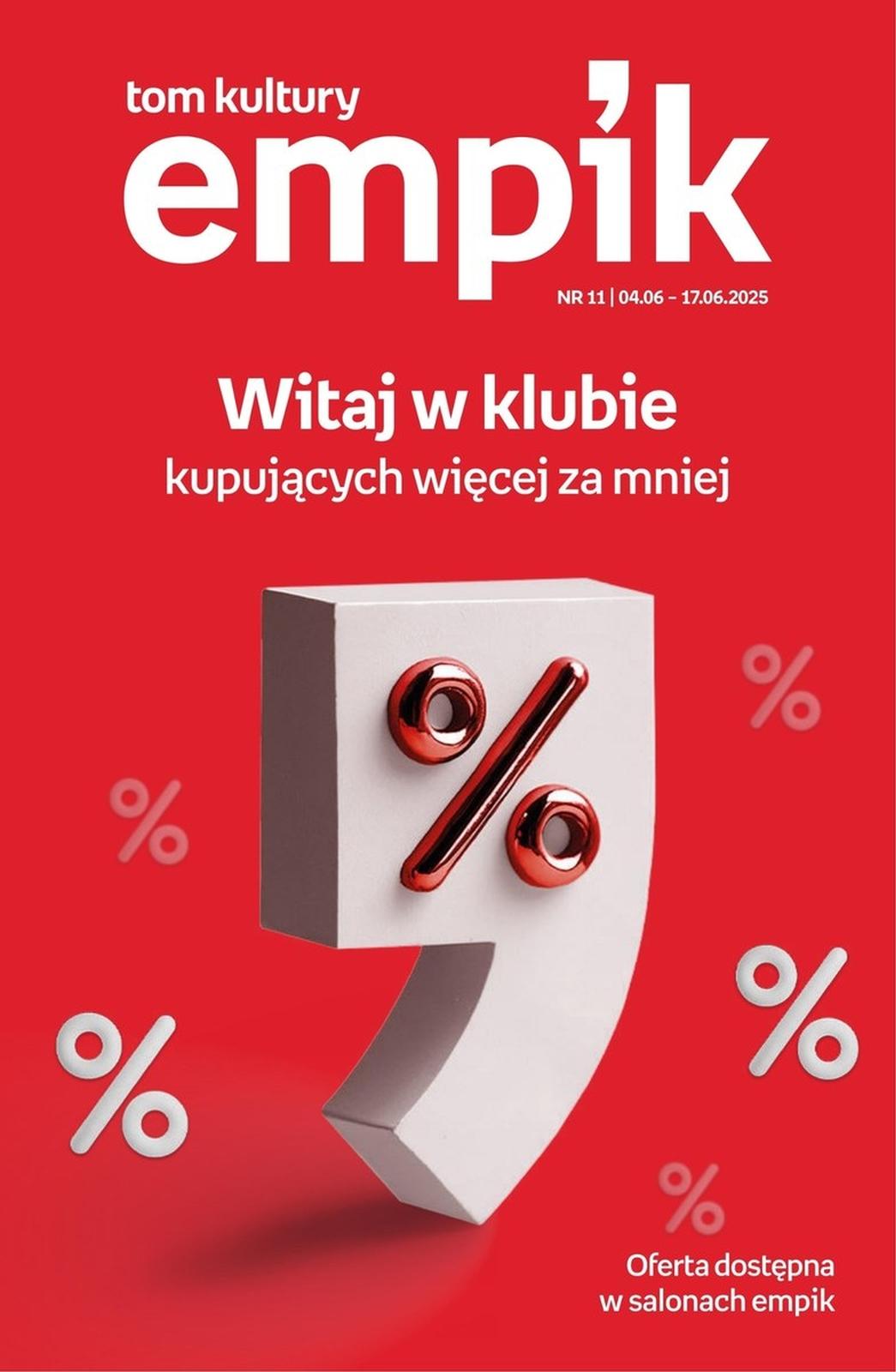 Gazetka promocyjna empik str. 1