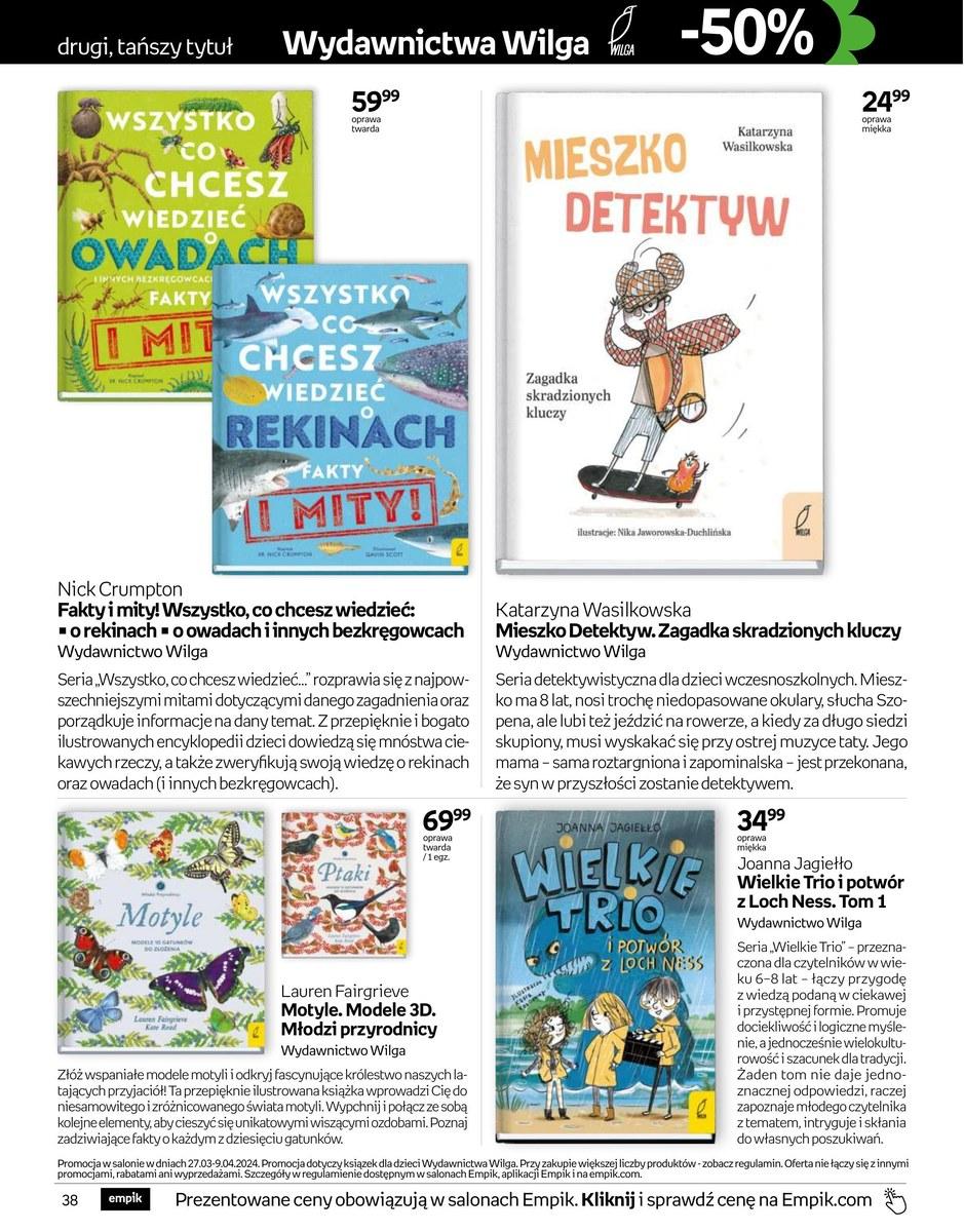 Gazetka promocyjna empik str. 38