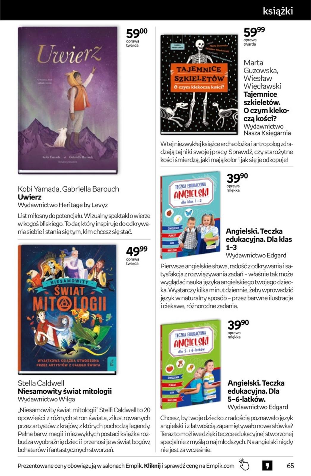 Gazetka promocyjna empik str. 65