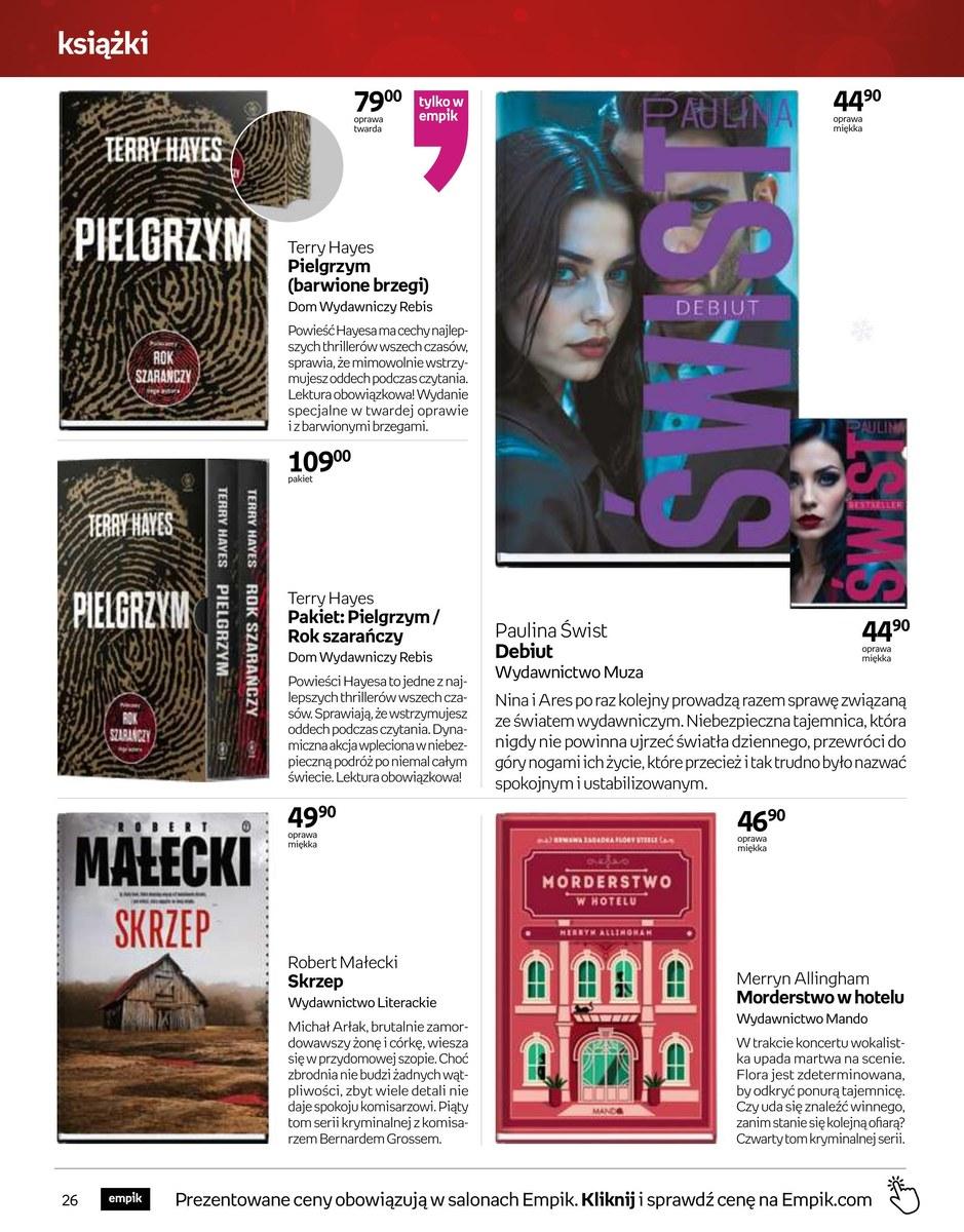 Gazetka promocyjna empik str. 26