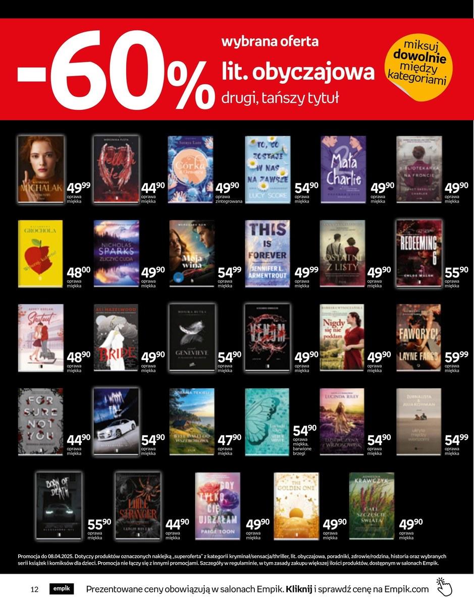 Gazetka promocyjna empik str. 12