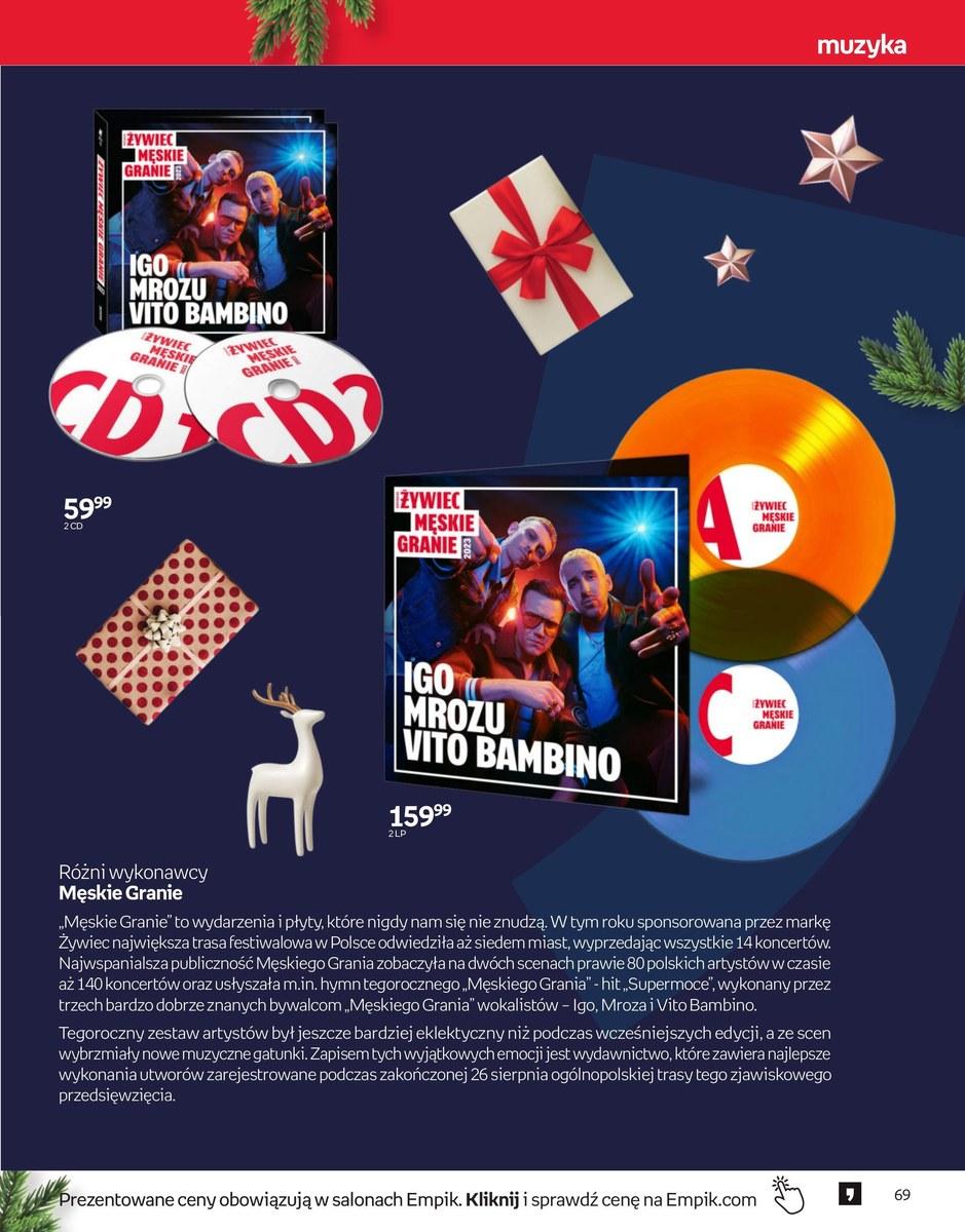 Gazetka promocyjna empik str. 69