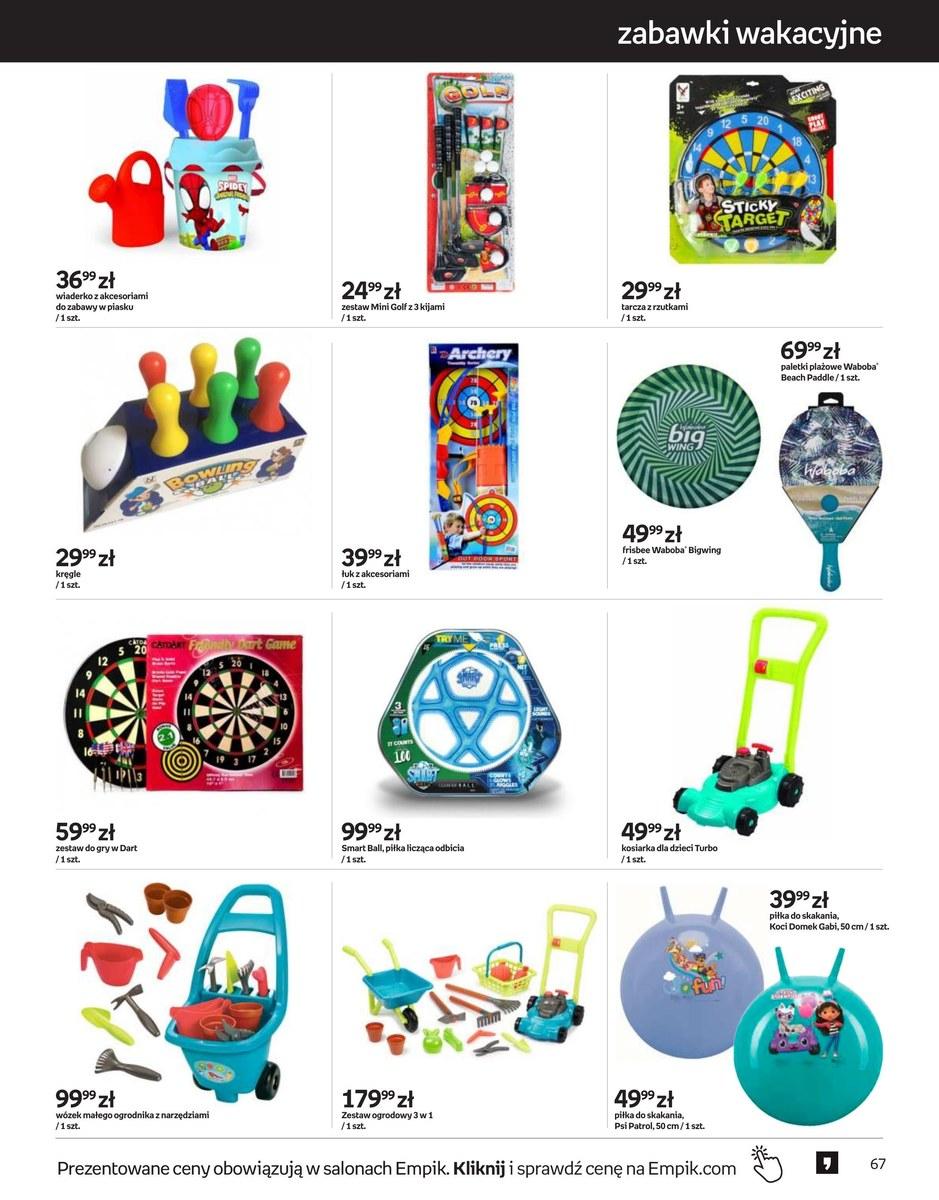 Gazetka promocyjna empik str. 67