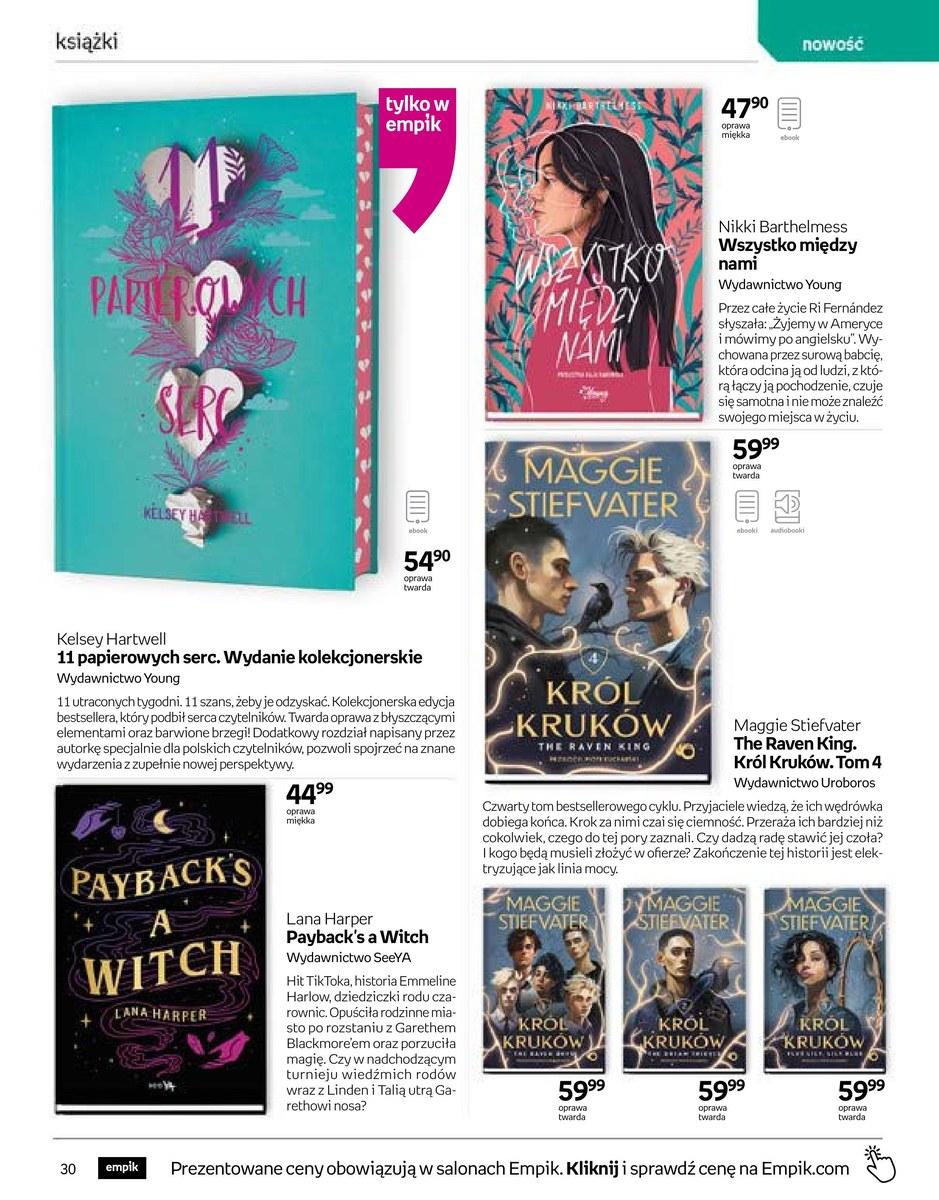 Gazetka promocyjna empik str. 30