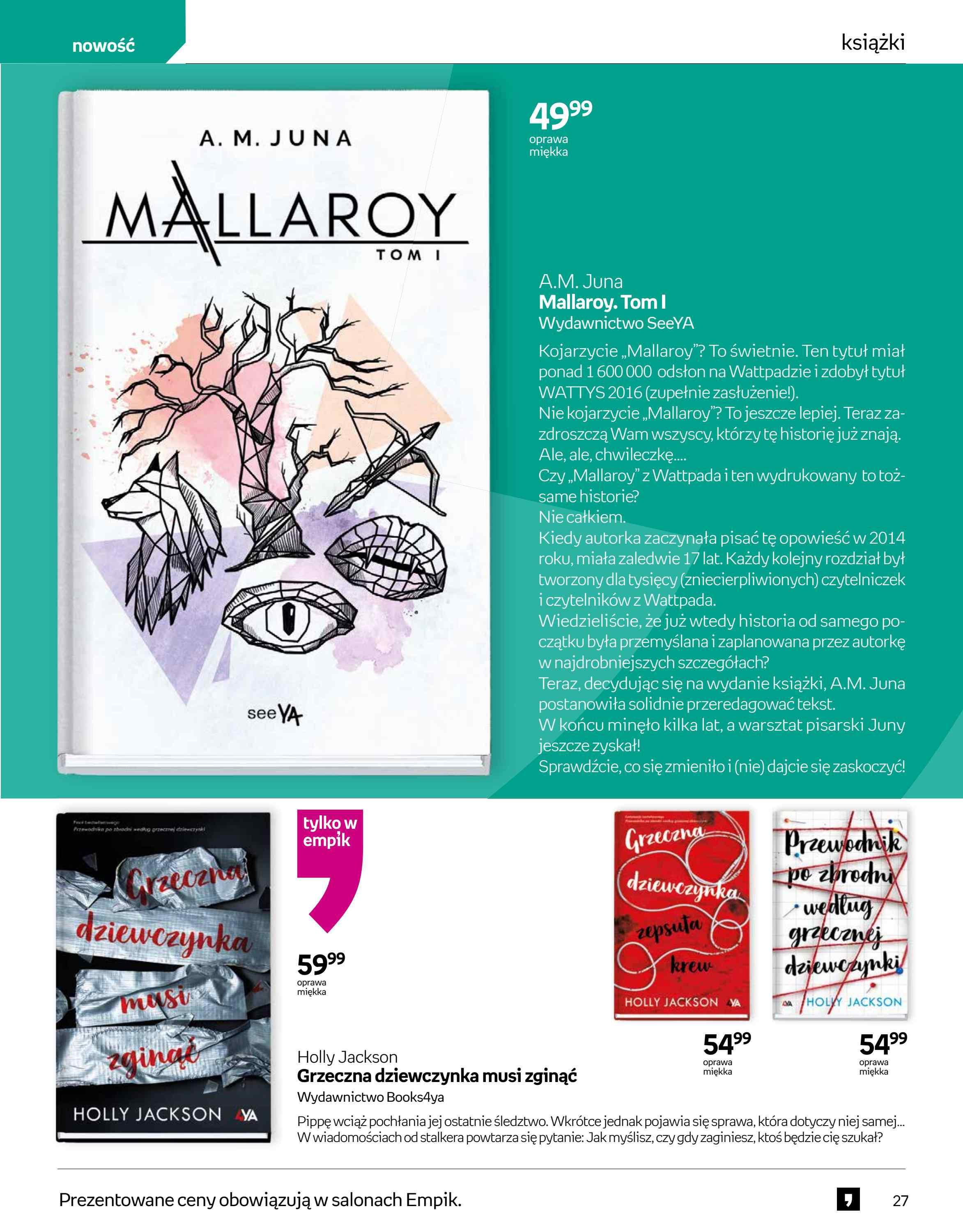 Gazetka promocyjna empik str. 27