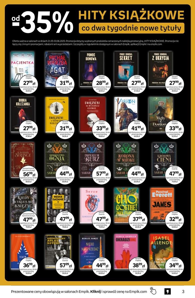 Gazetka promocyjna empik str. 3