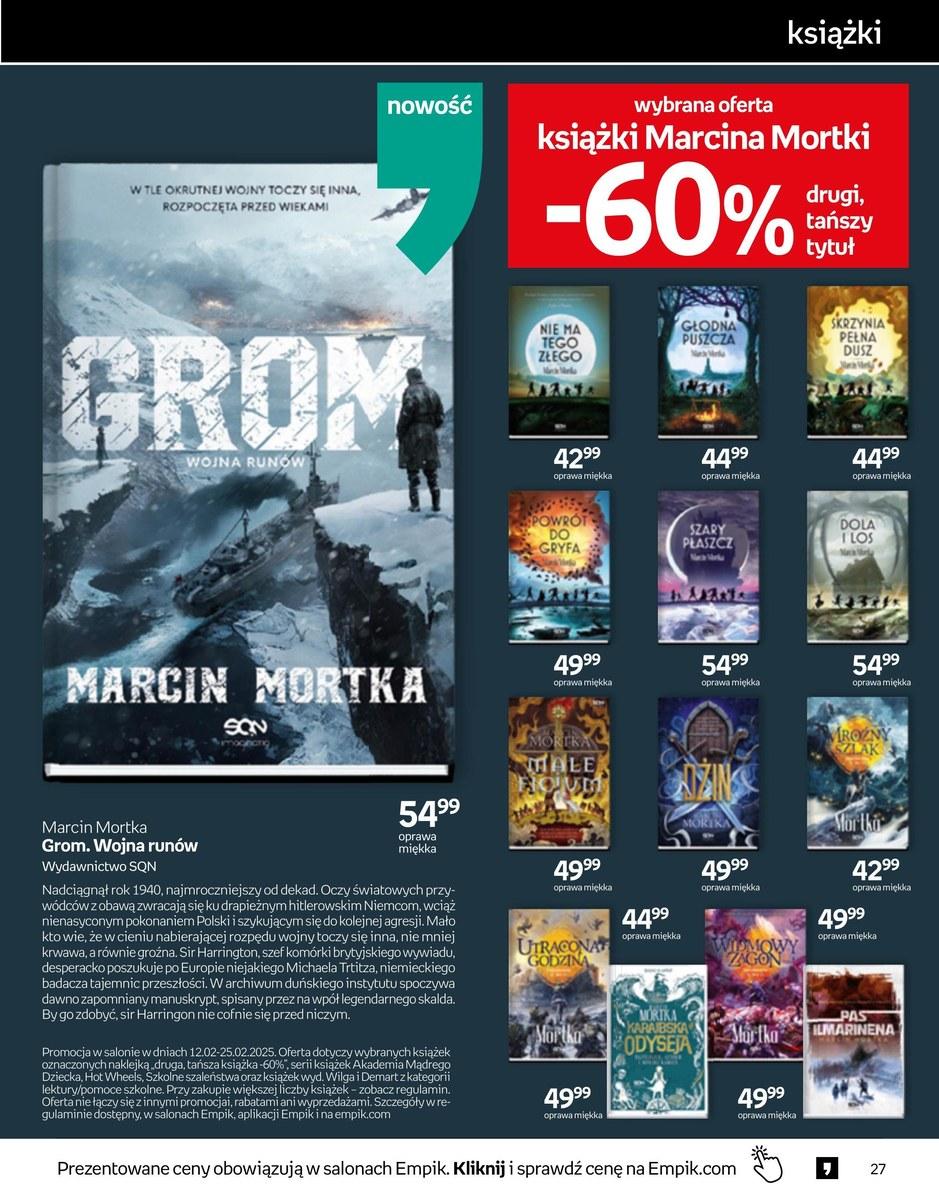 Gazetka promocyjna empik str. 27
