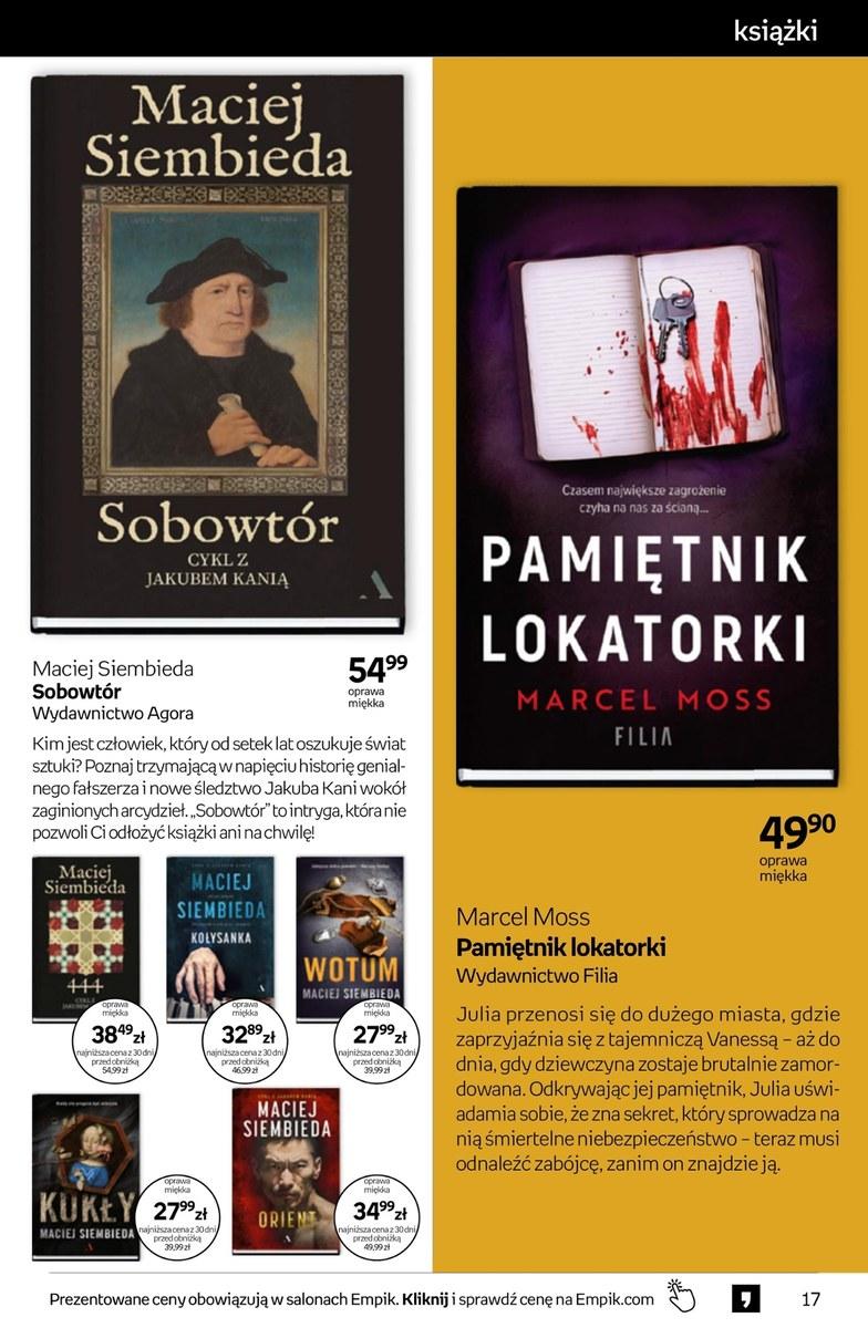 Gazetka promocyjna empik str. 17