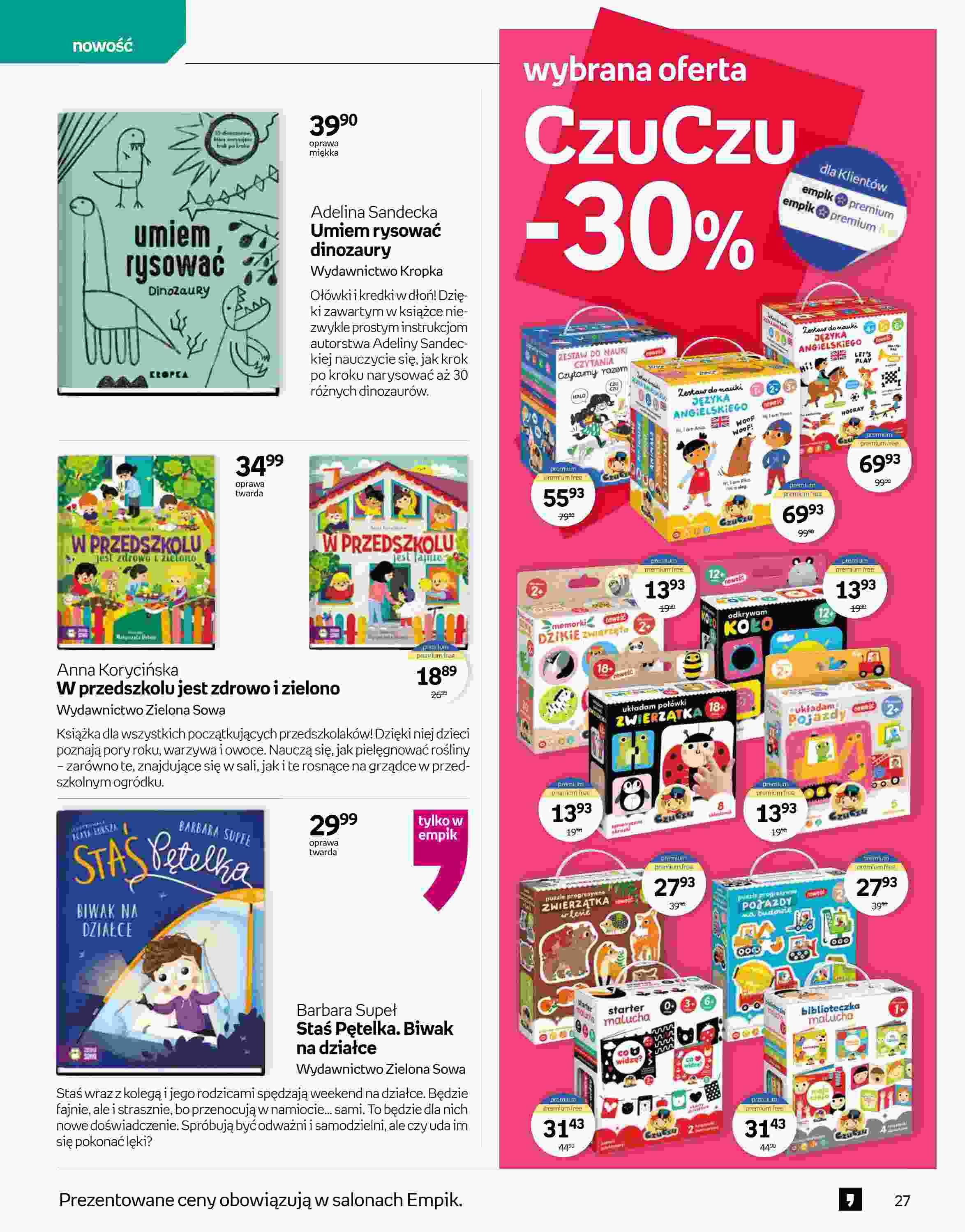 Gazetka promocyjna empik str. 27