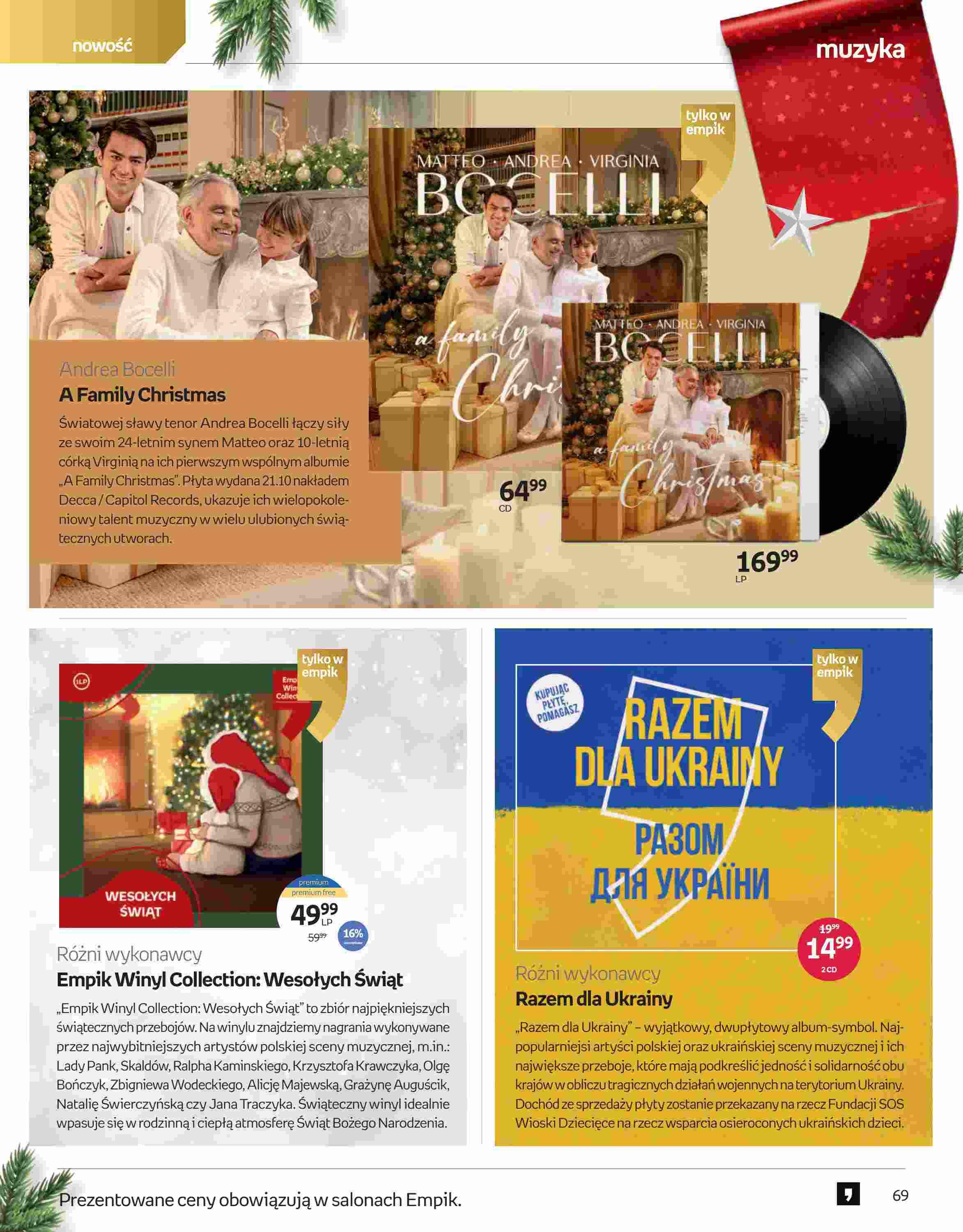 Gazetka promocyjna empik str. 69