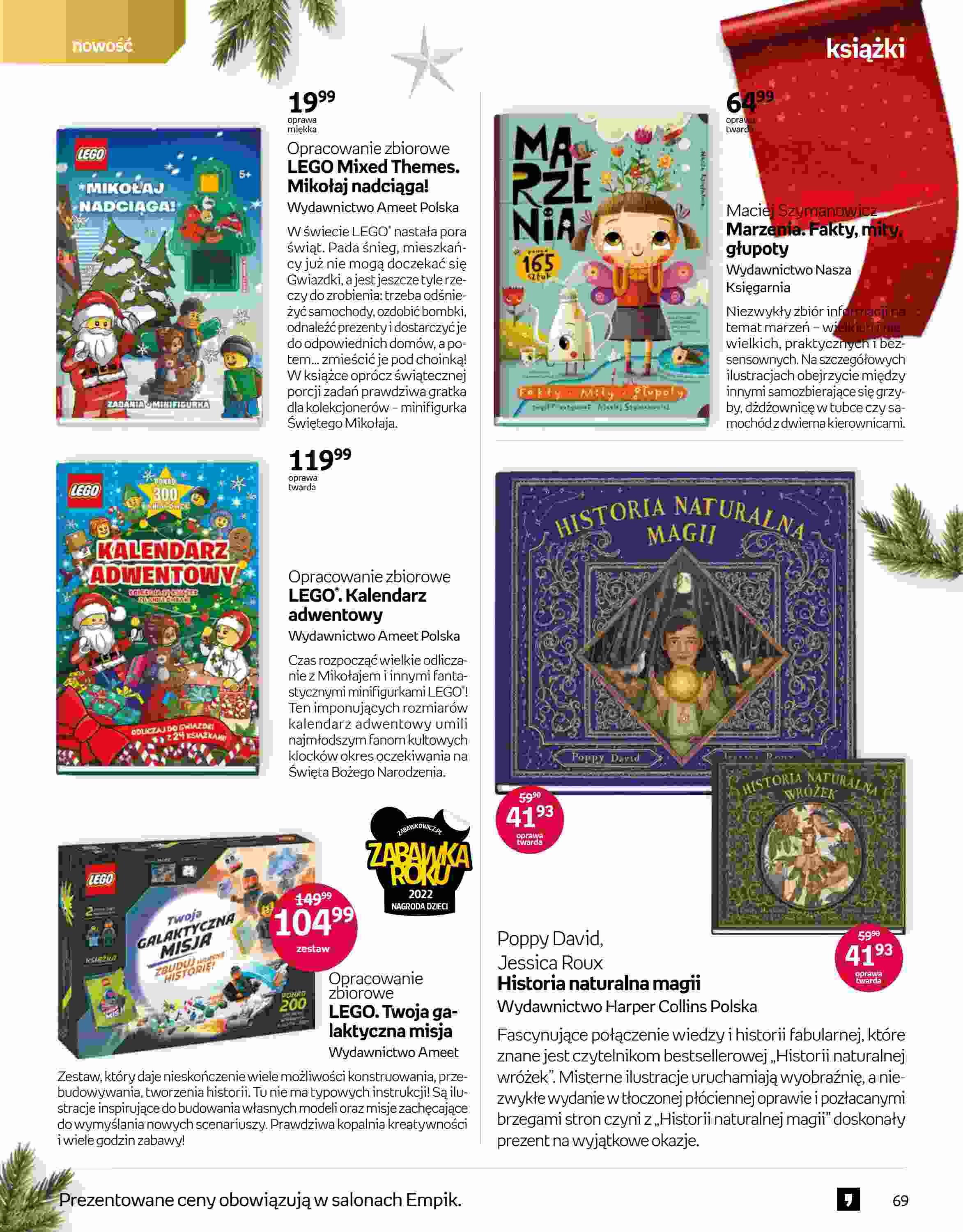 Gazetka promocyjna empik str. 69