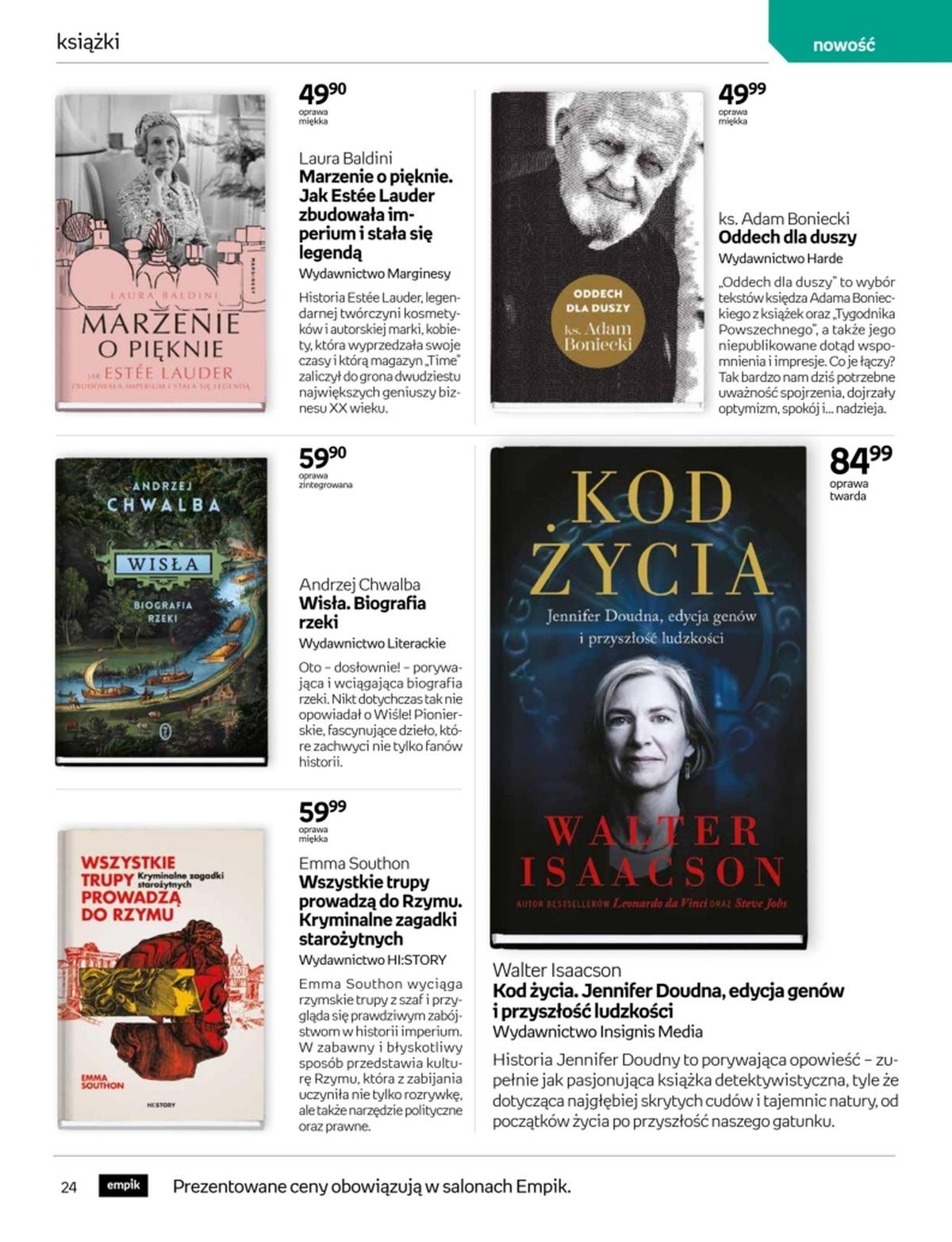 Gazetka promocyjna empik str. 24