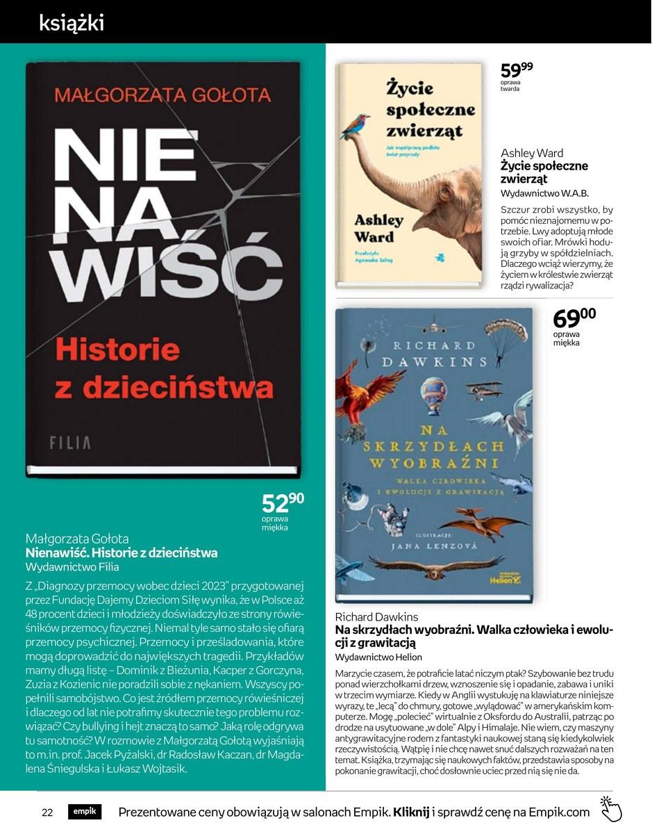 Gazetka promocyjna empik str. 22