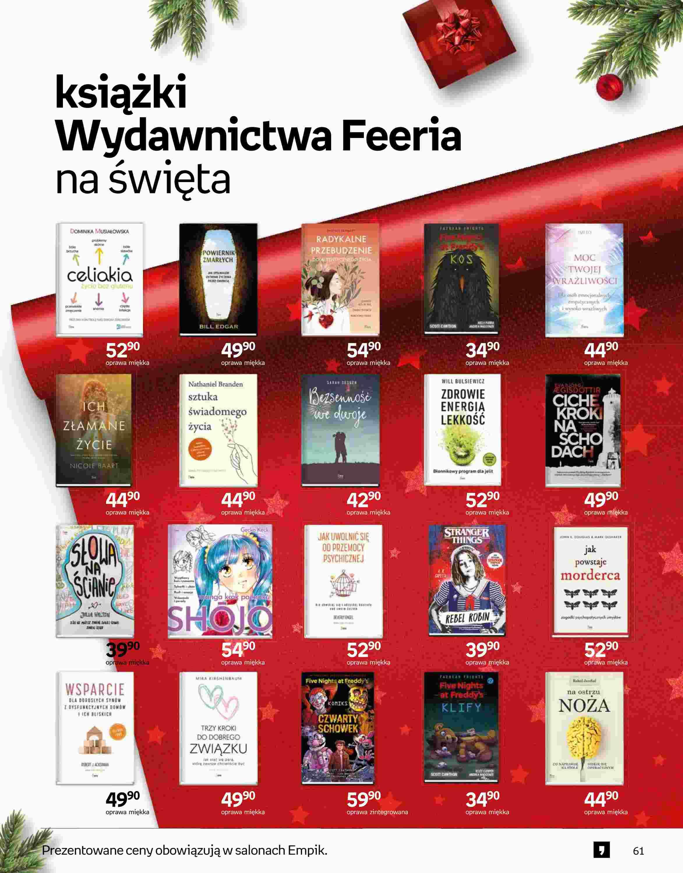 Gazetka promocyjna empik str. 61