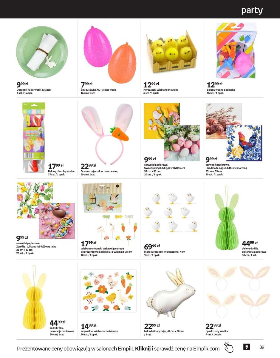 Gazetka promocyjna empik str. 89