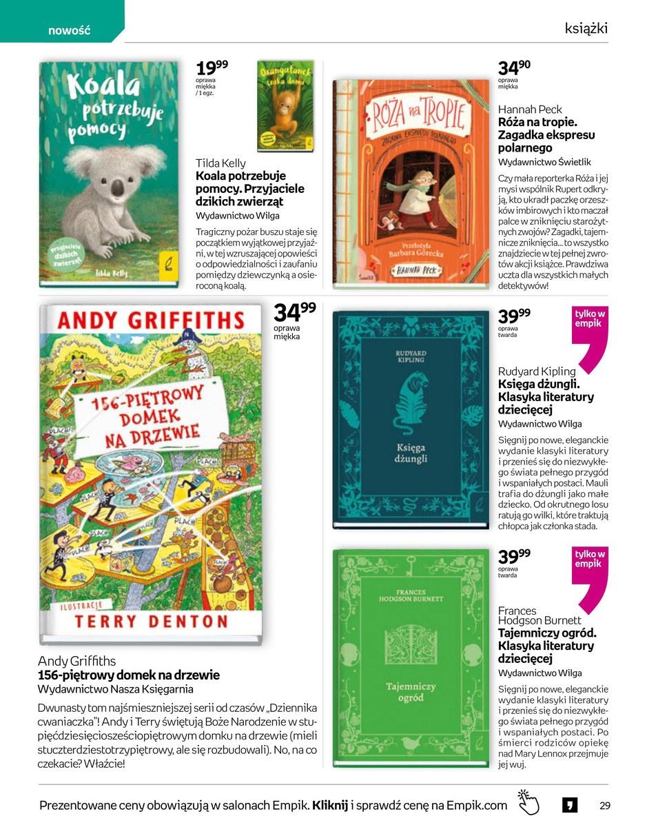 Gazetka promocyjna empik str. 29