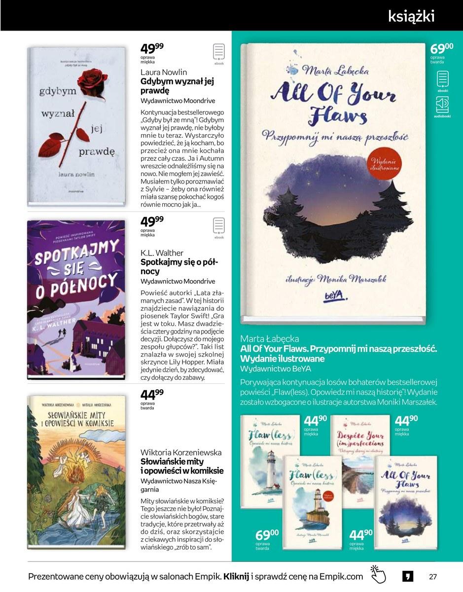 Gazetka promocyjna empik str. 27