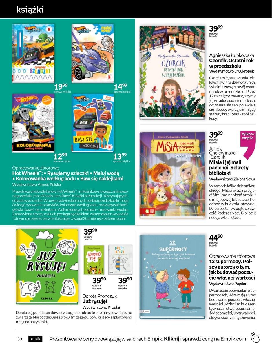Gazetka promocyjna empik str. 30