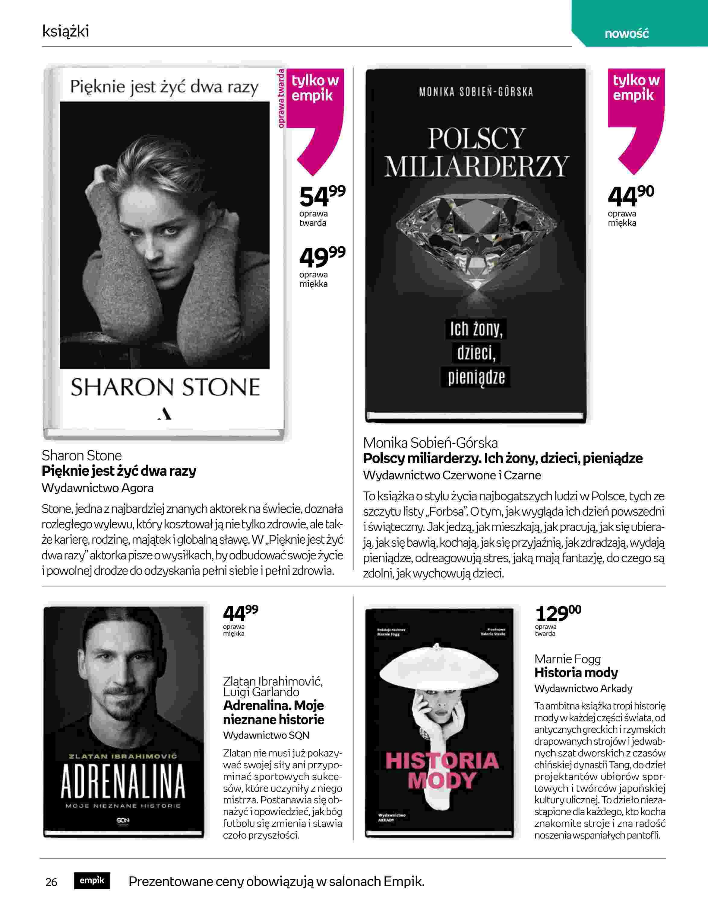 Gazetka promocyjna empik str. 26