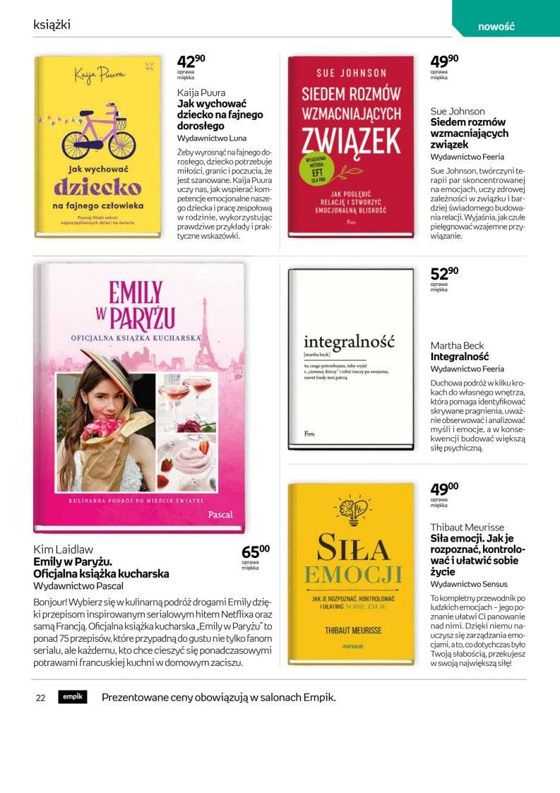 Gazetka promocyjna empik str. 22