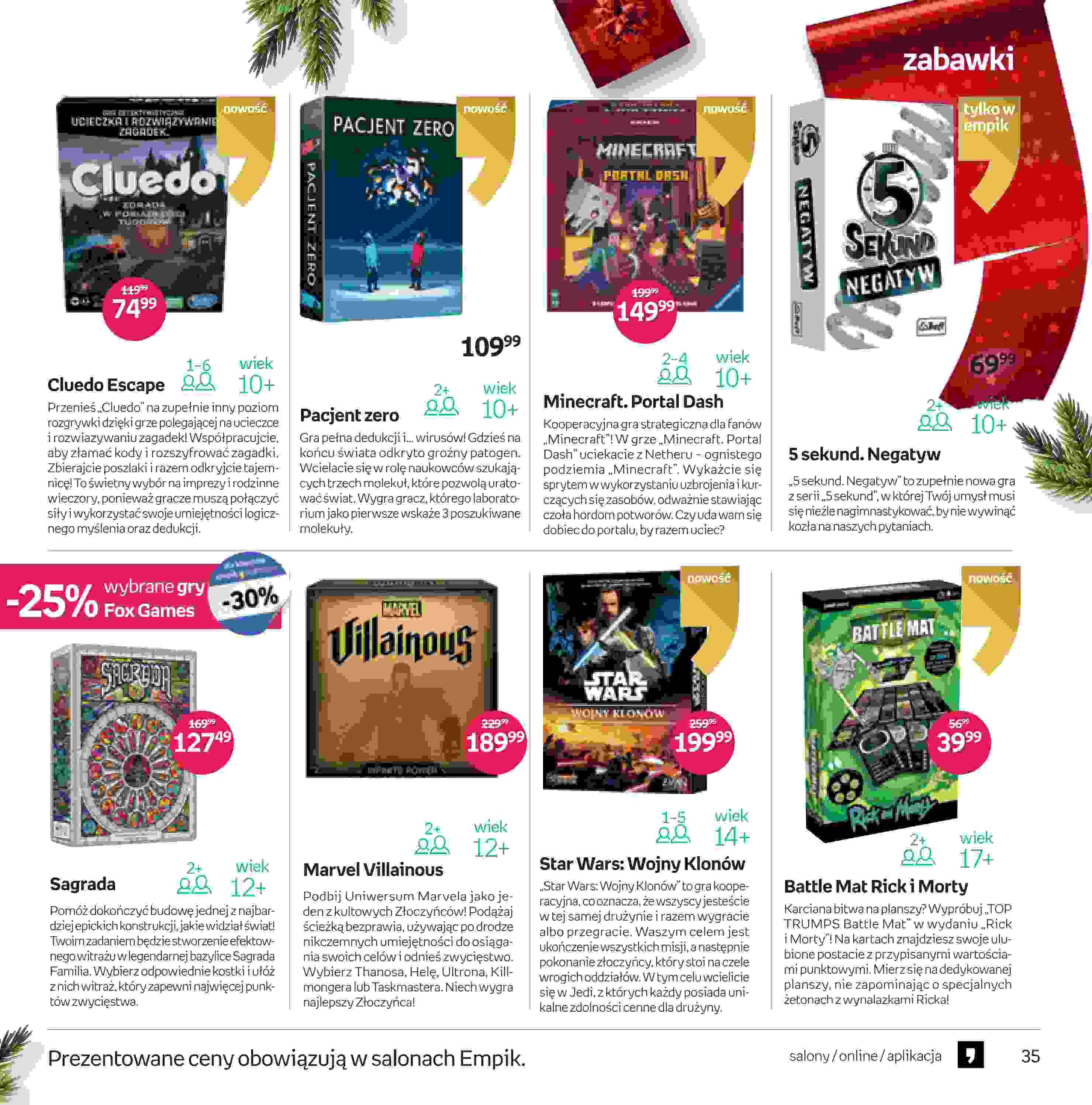 Gazetka promocyjna empik str. 35