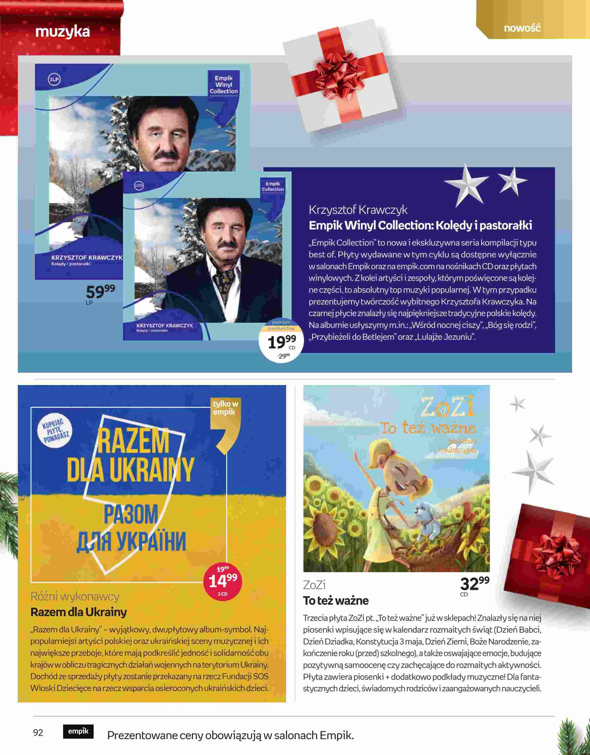 Gazetka promocyjna empik str. 92