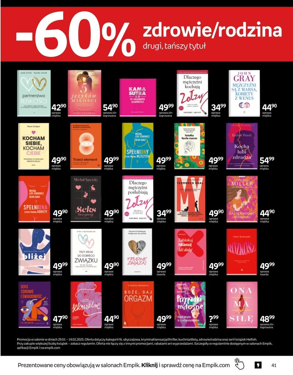 Gazetka promocyjna empik str. 41