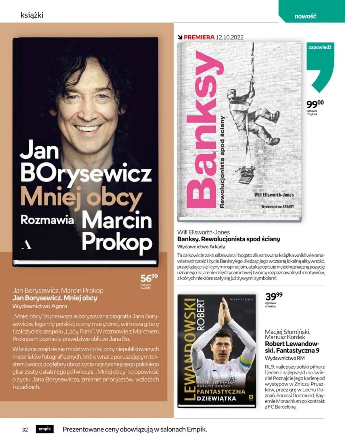 Gazetka promocyjna empik str. 32