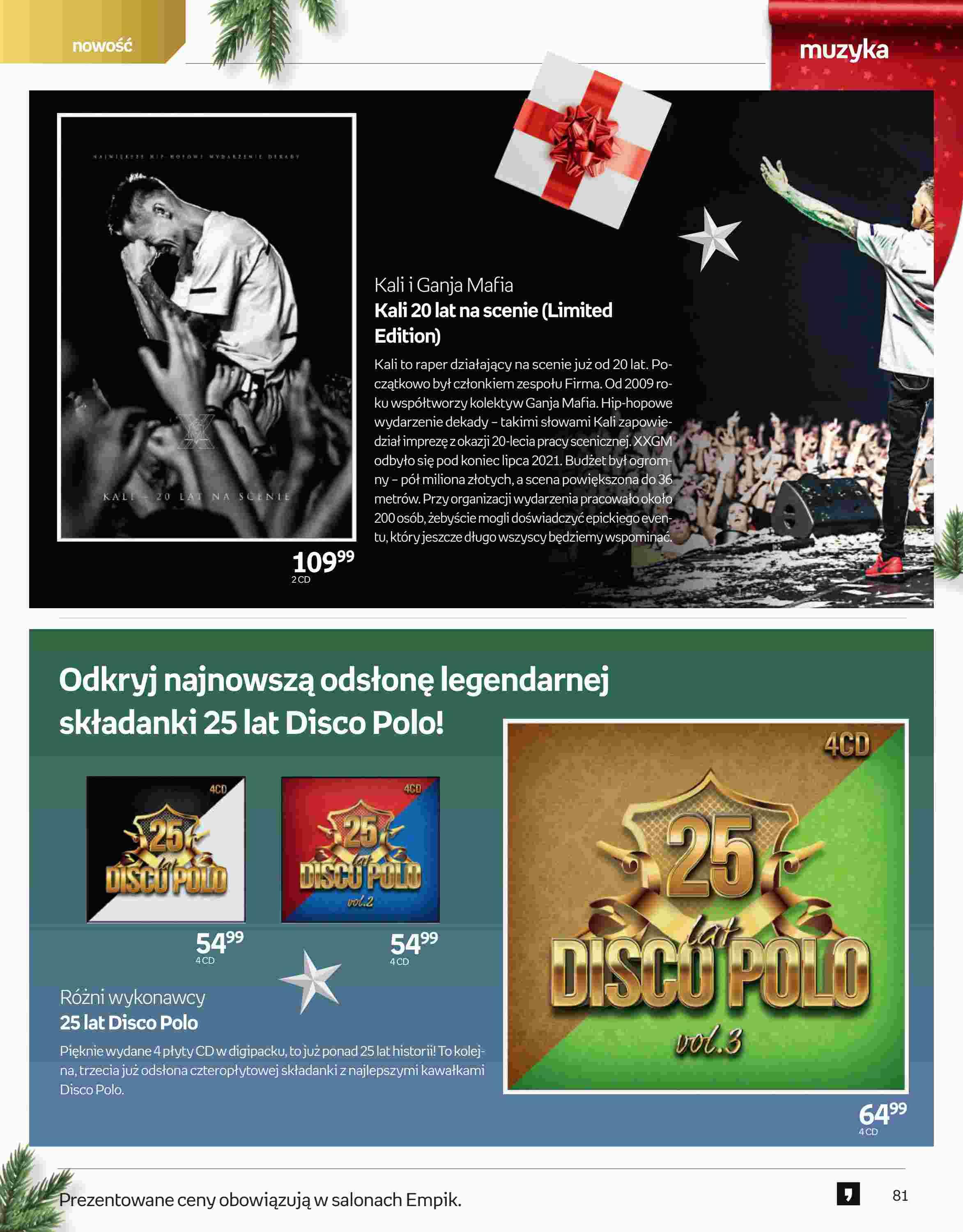 Gazetka promocyjna empik str. 81
