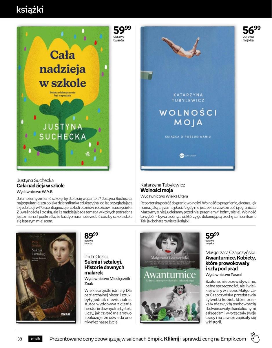 Gazetka promocyjna empik str. 38