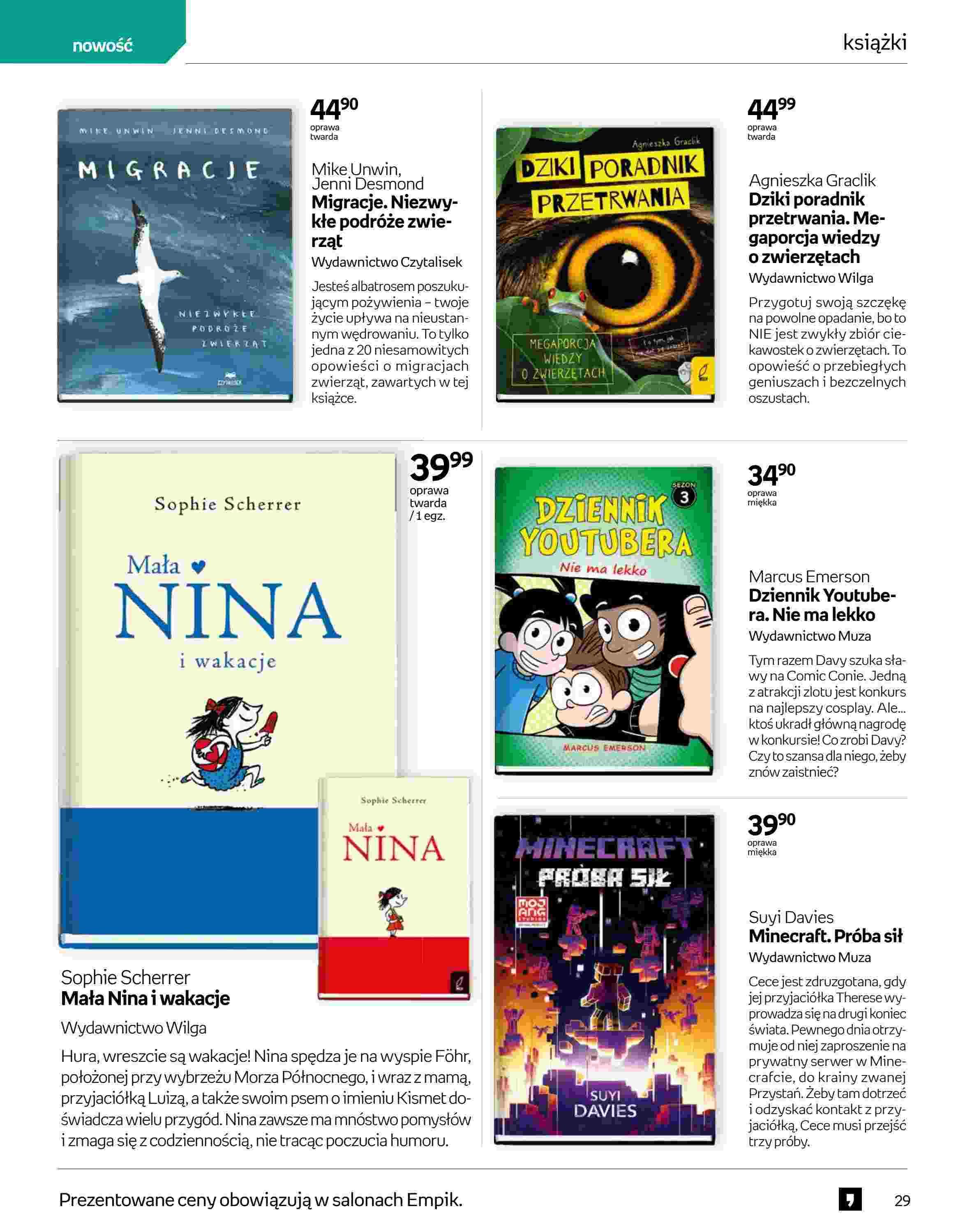 Gazetka promocyjna empik str. 29