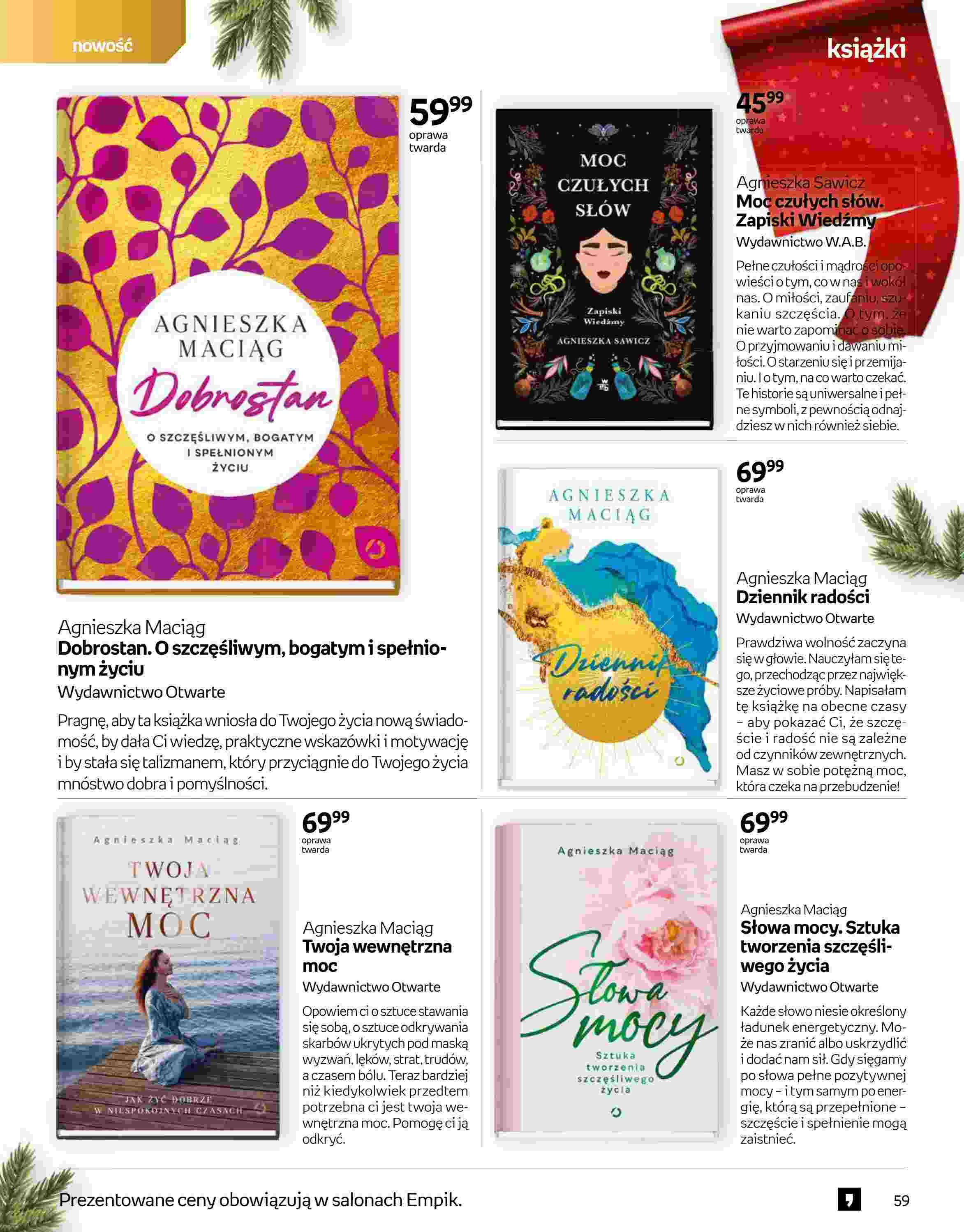 Gazetka promocyjna empik str. 59