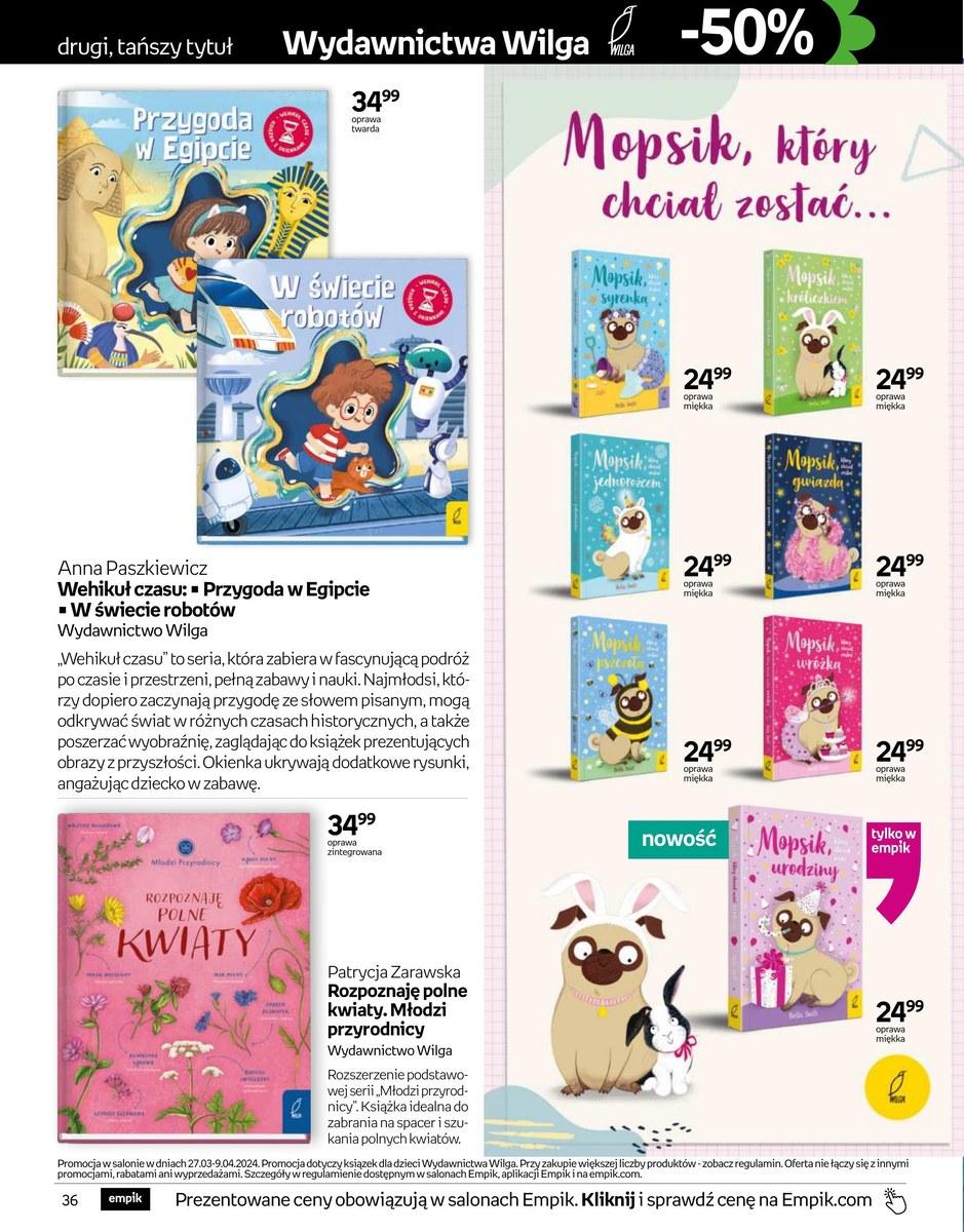 Gazetka promocyjna empik str. 36