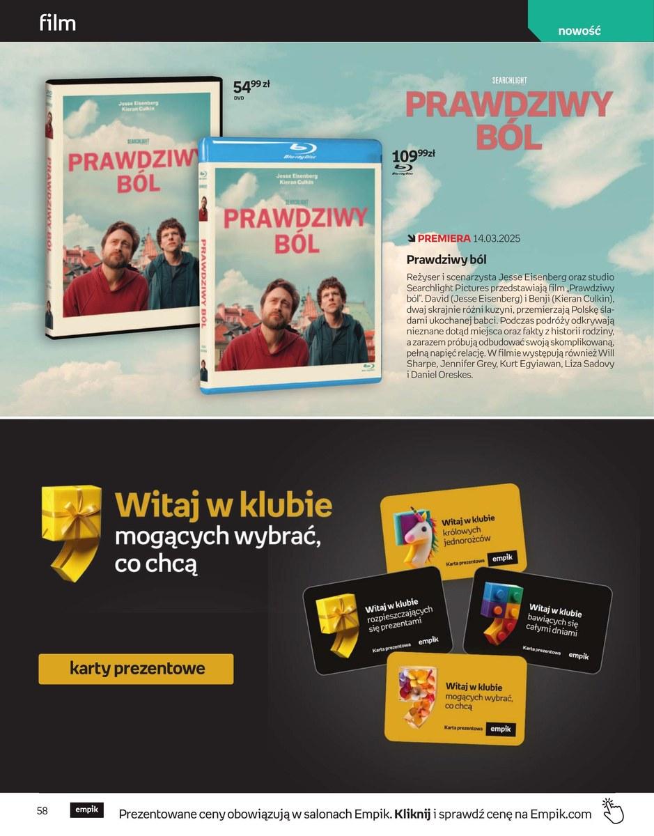 Gazetka promocyjna empik str. 58