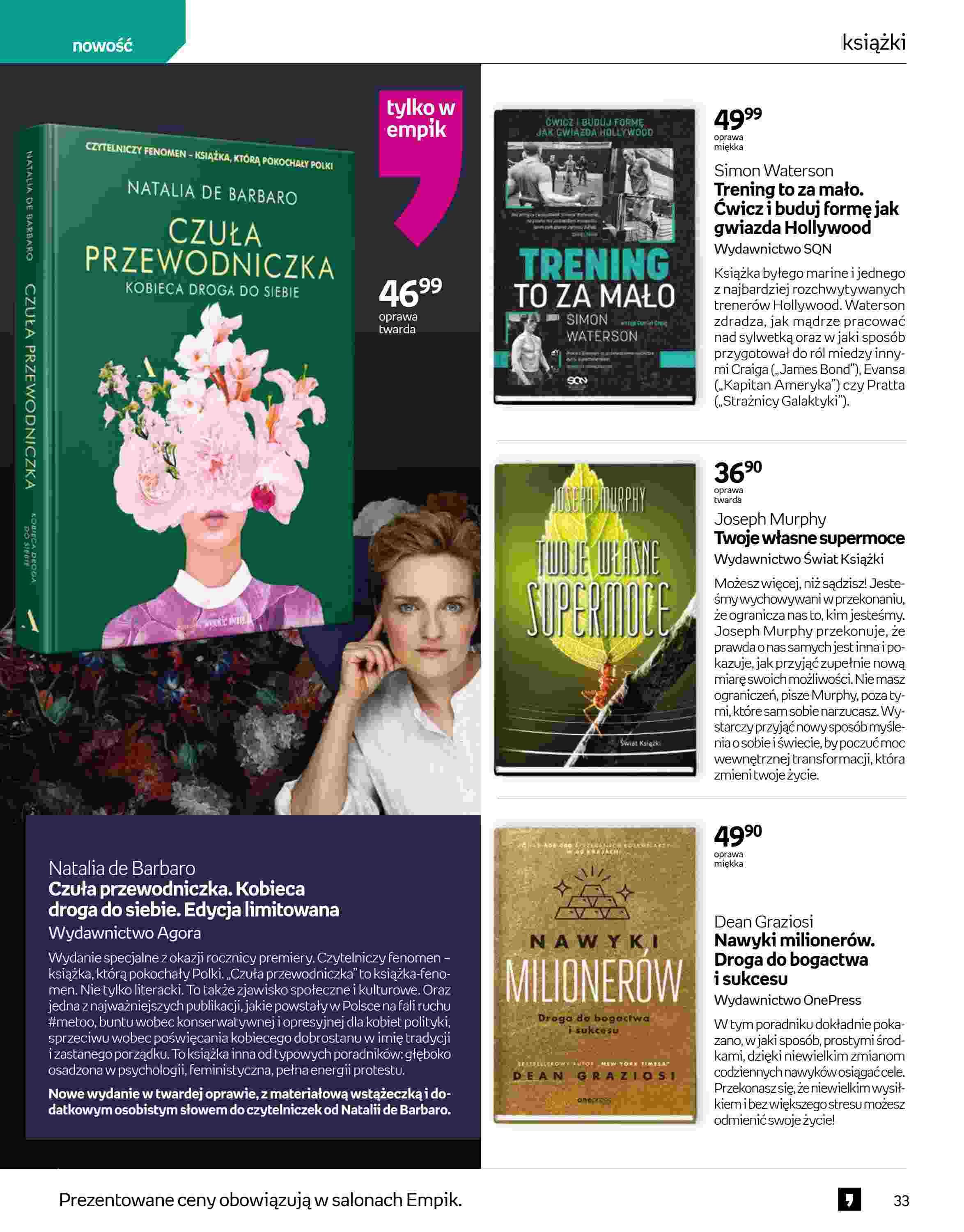 Gazetka promocyjna empik str. 33
