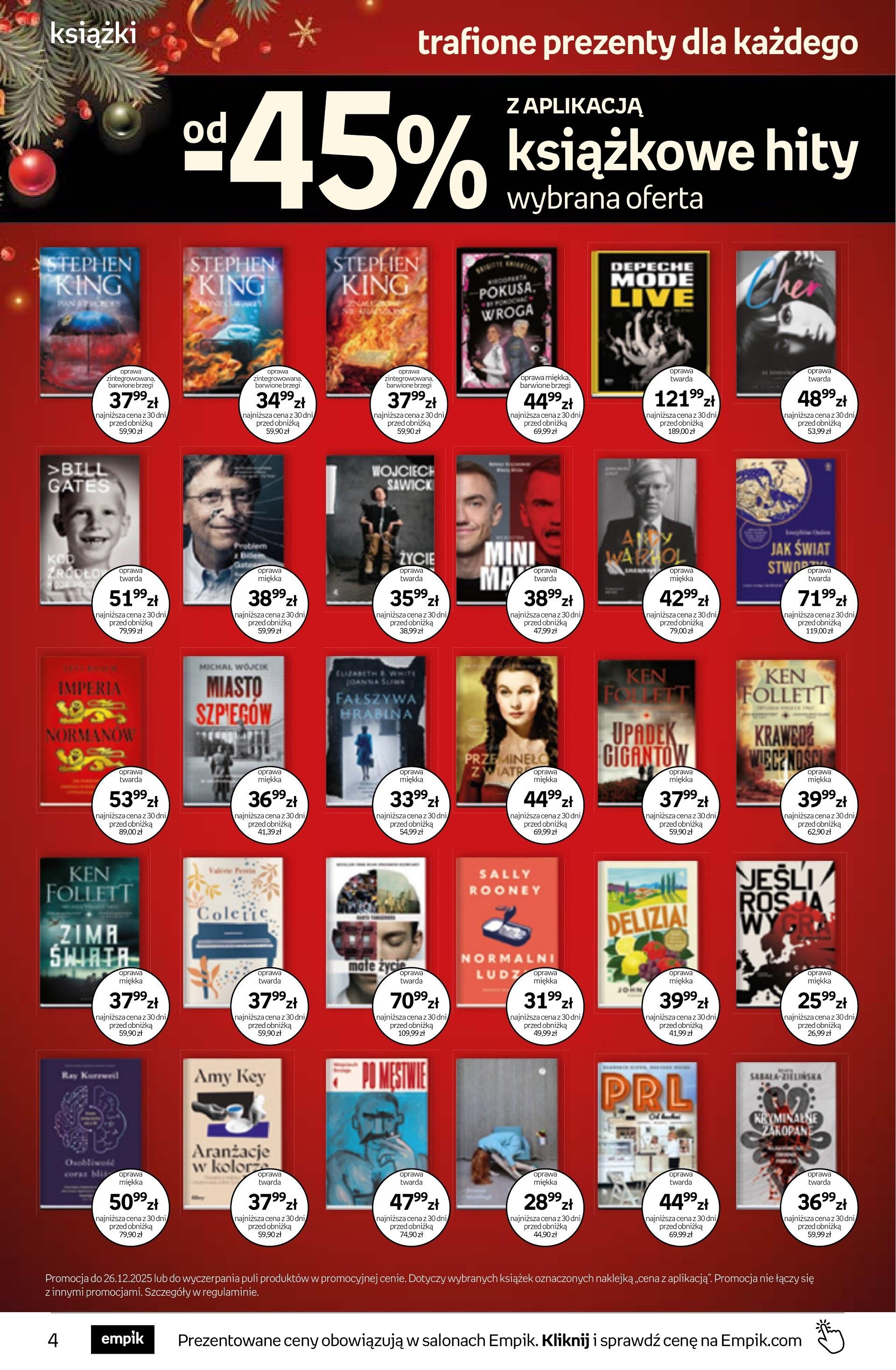 Gazetka promocyjna empik str. 4