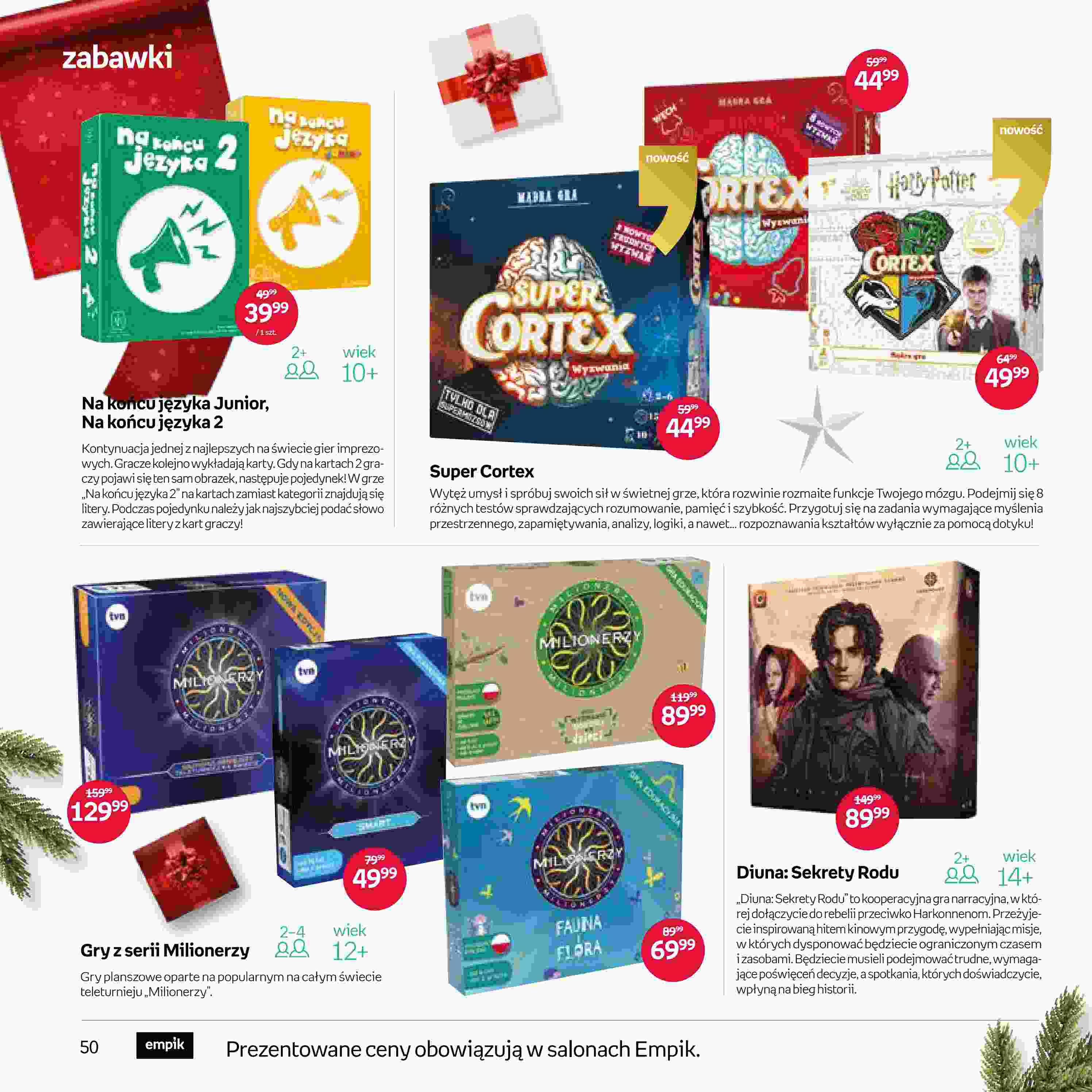 Gazetka promocyjna empik str. 50