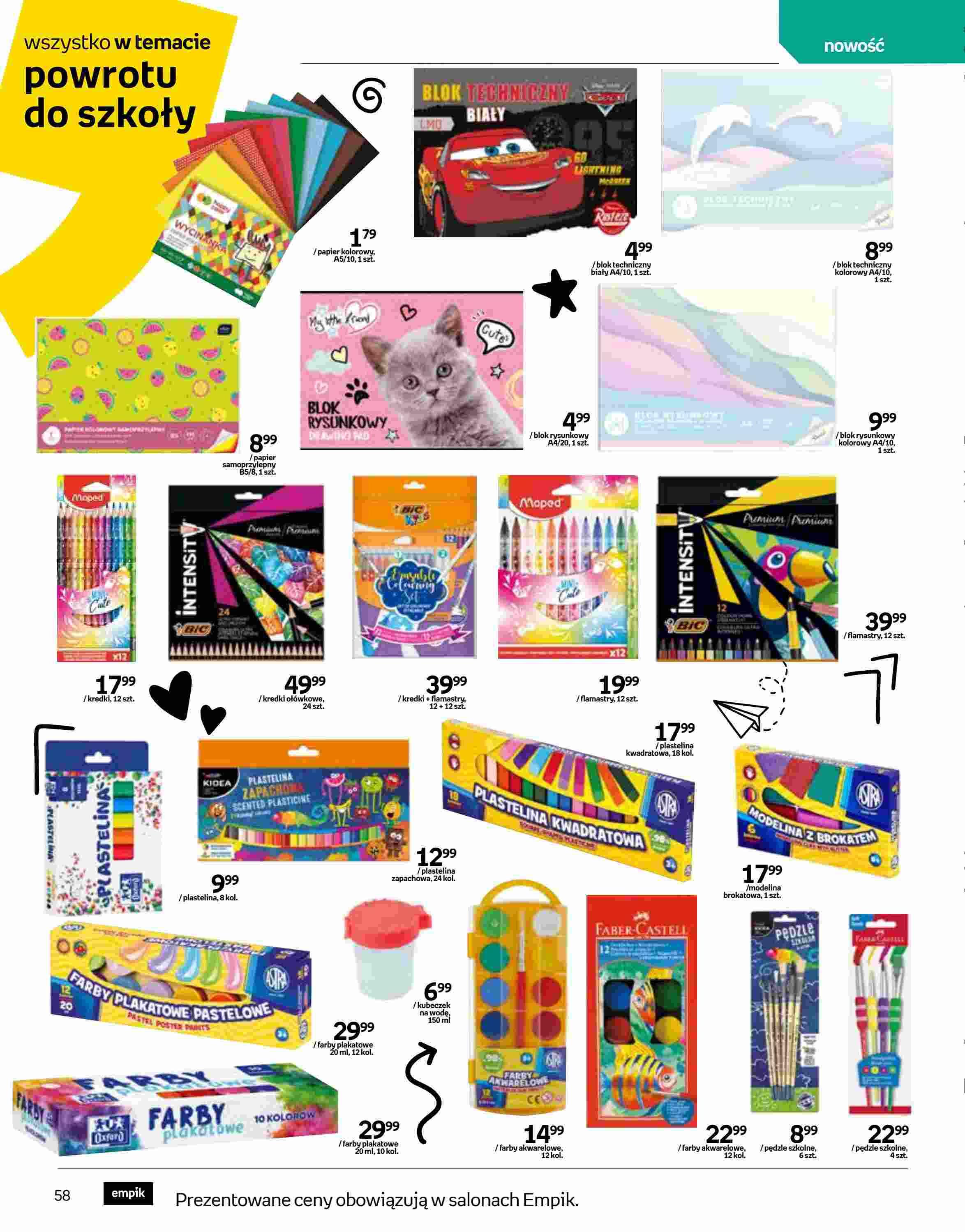 Gazetka promocyjna empik str. 58