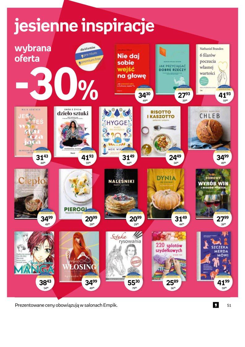 Gazetka promocyjna empik str. 51