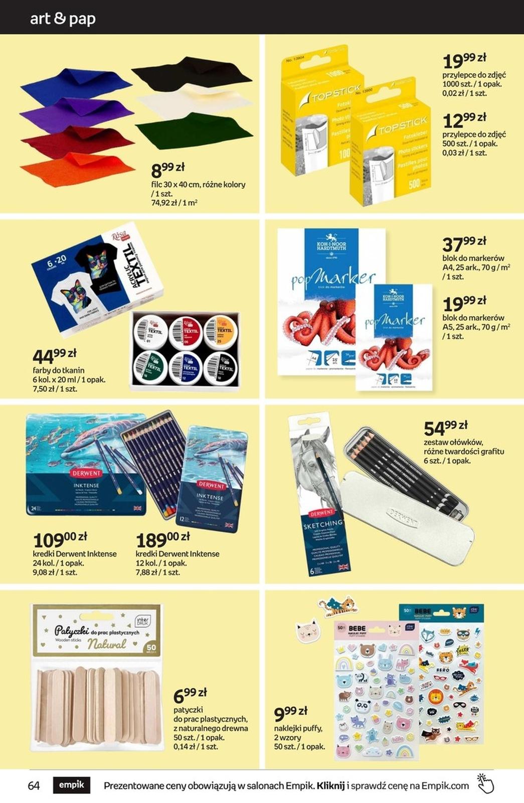 Gazetka promocyjna empik str. 64