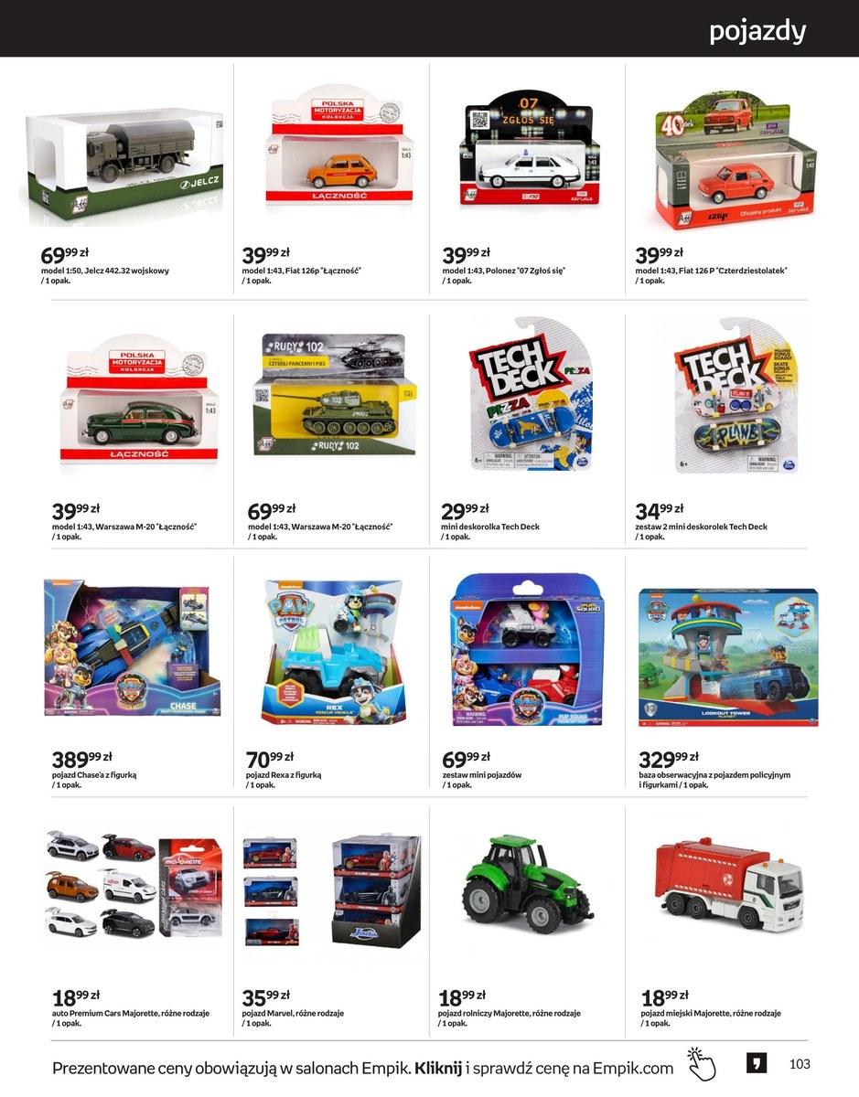 Gazetka promocyjna empik str. 103