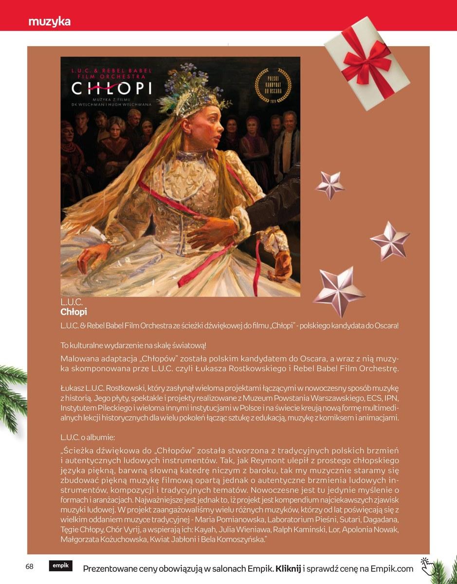 Gazetka promocyjna empik str. 68