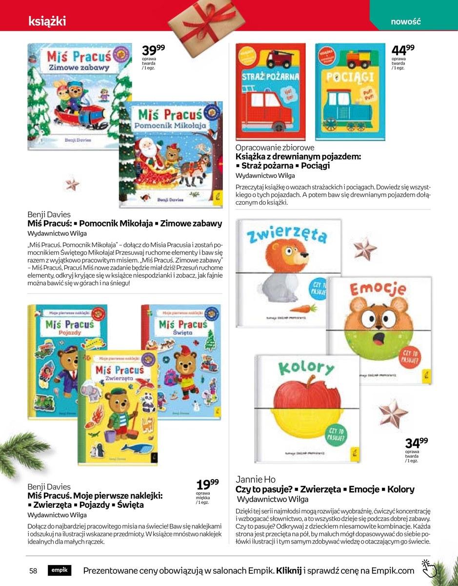 Gazetka promocyjna empik str. 58