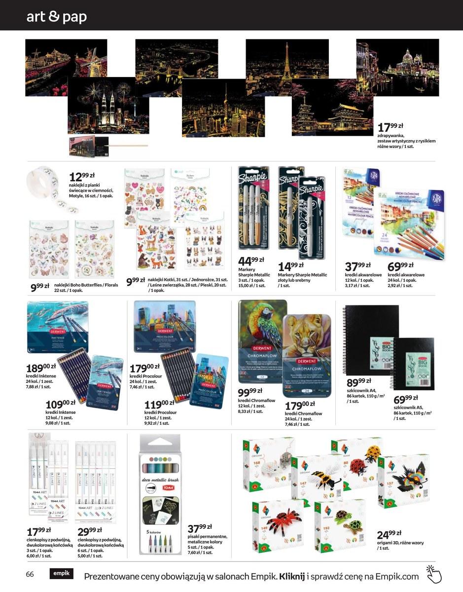 Gazetka promocyjna empik str. 66