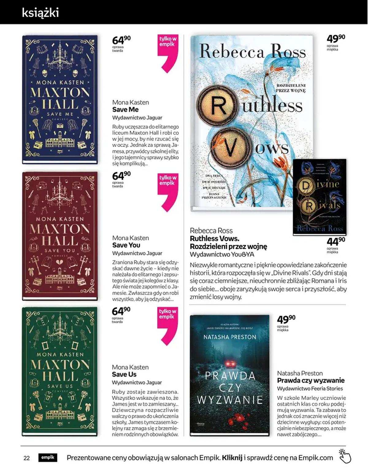 Gazetka promocyjna empik str. 22