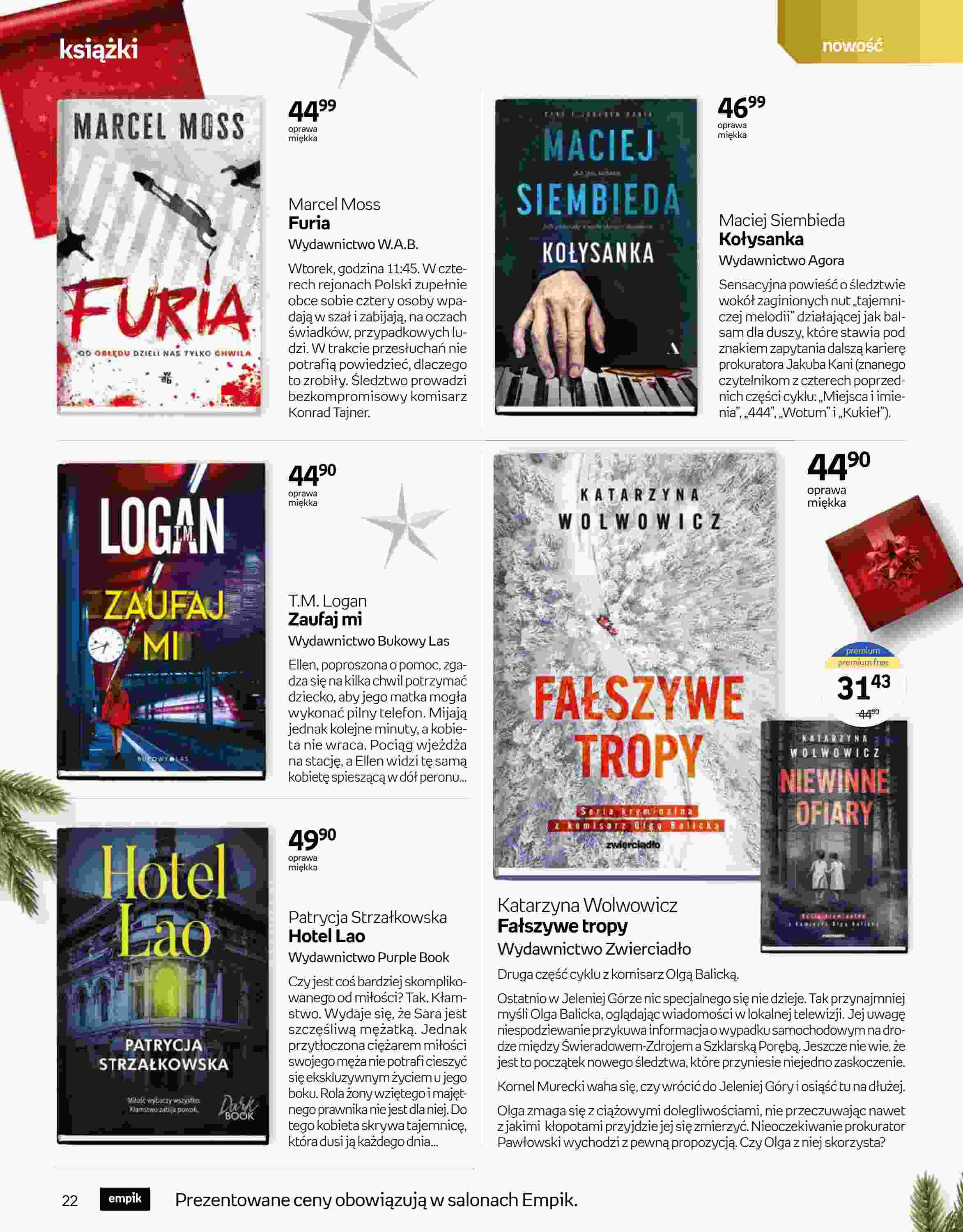 Gazetka promocyjna empik str. 22