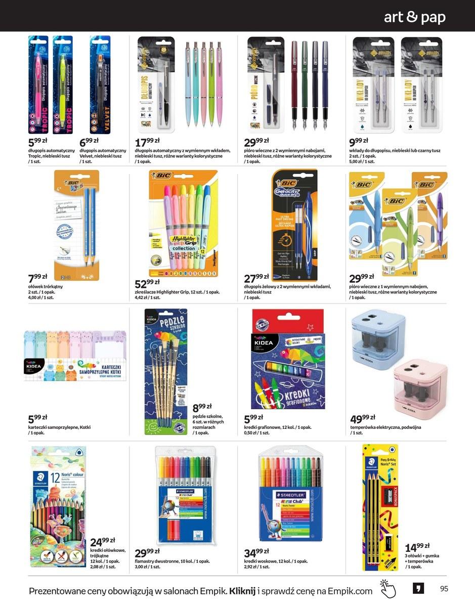 Gazetka promocyjna empik str. 95