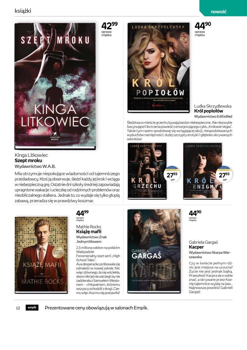 Gazetka promocyjna empik str. 12