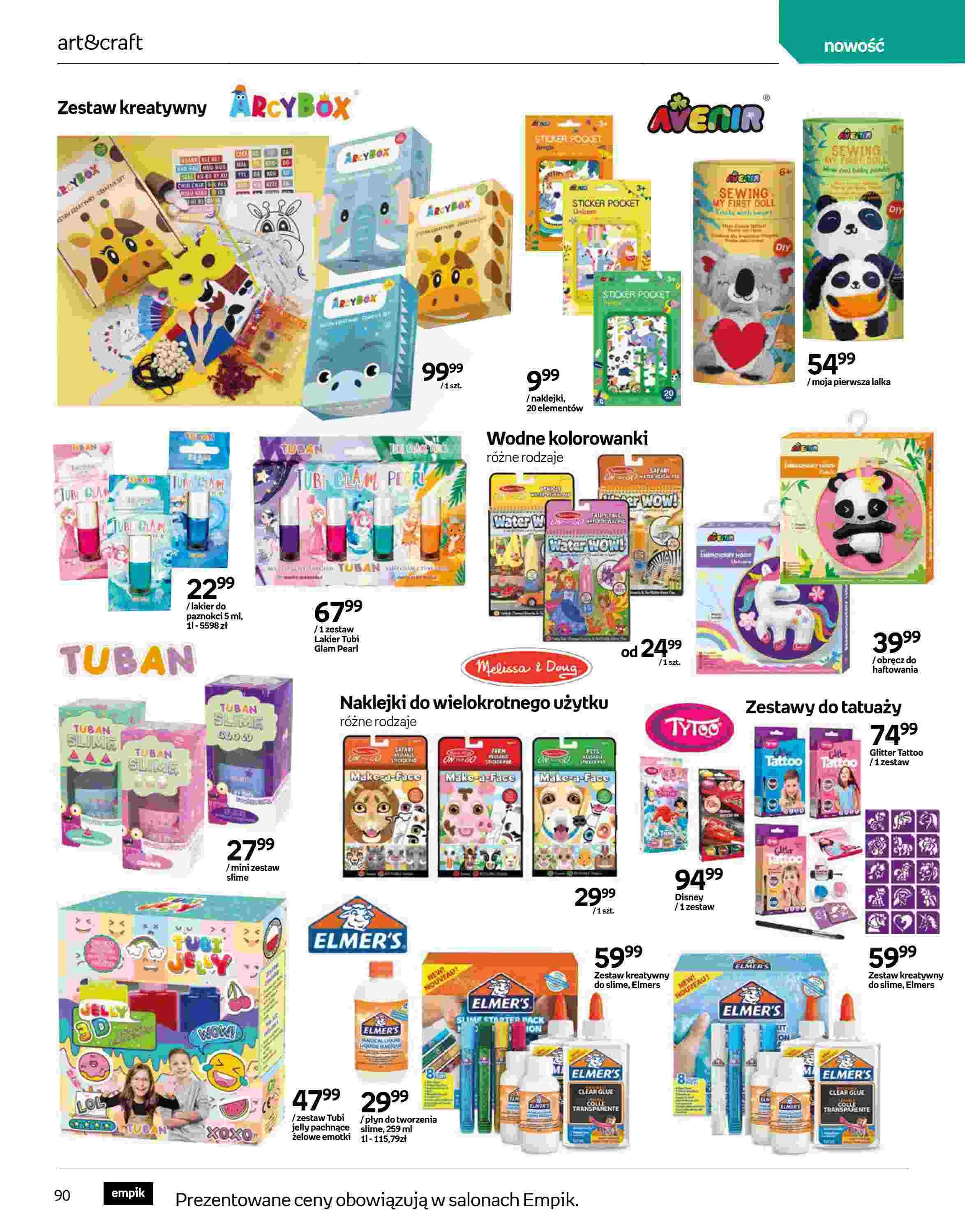 Gazetka promocyjna empik str. 90